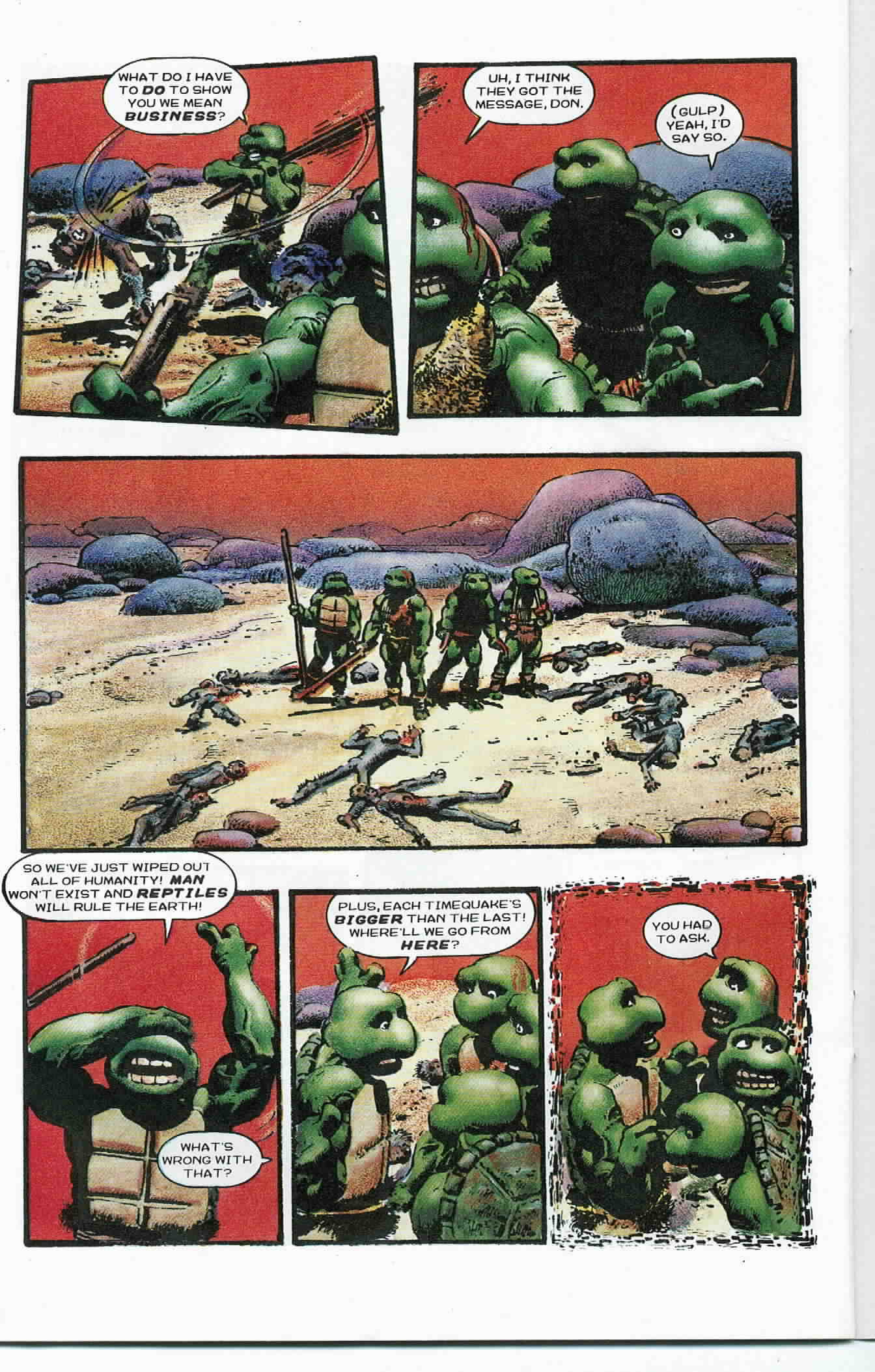 Read online Teenage Mutant Ninja Turtles (1984) comic -  Issue #33 - 25