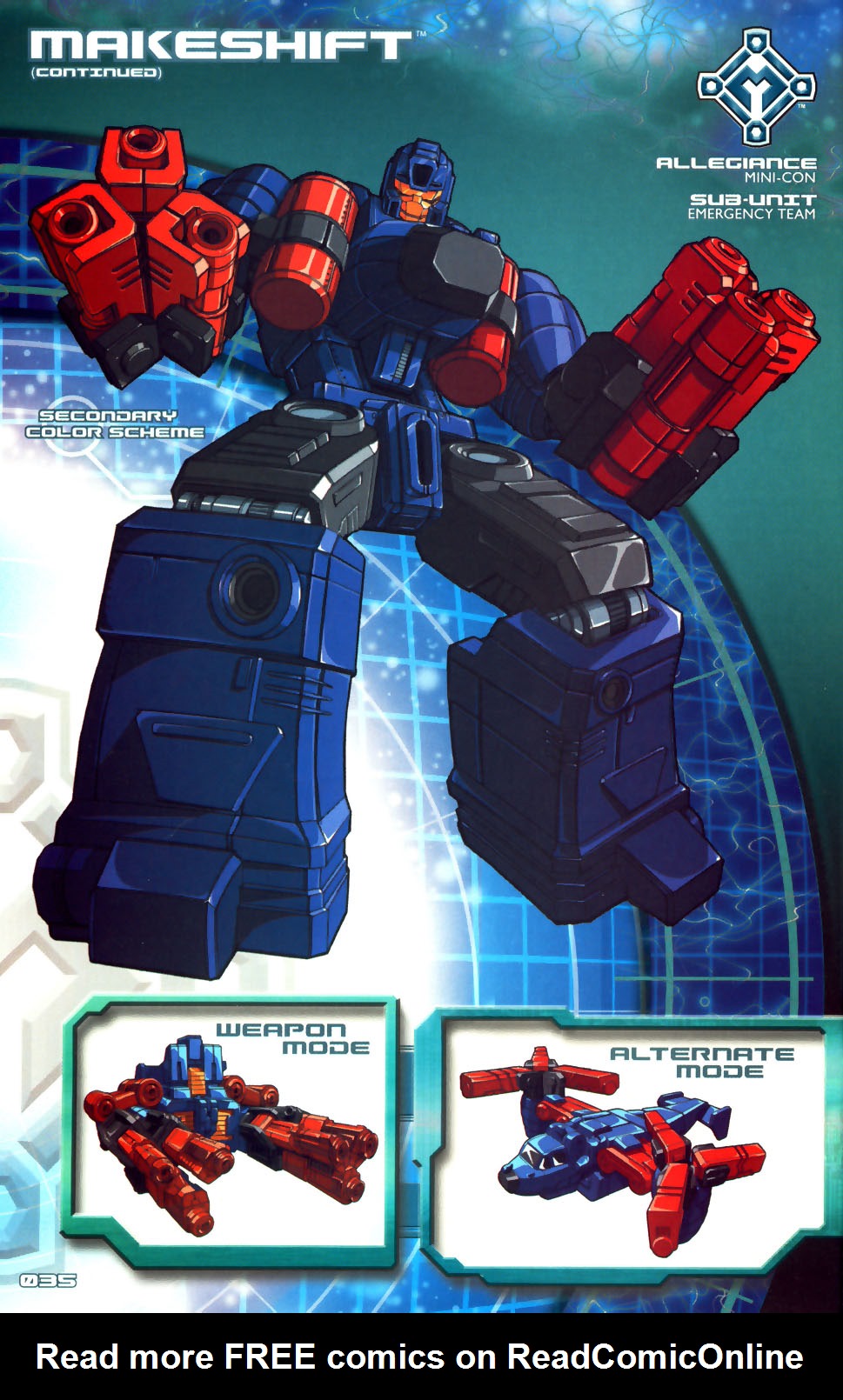 Read online More Than Meets The Eye: Transformers Armada comic -  Issue #1 - 39