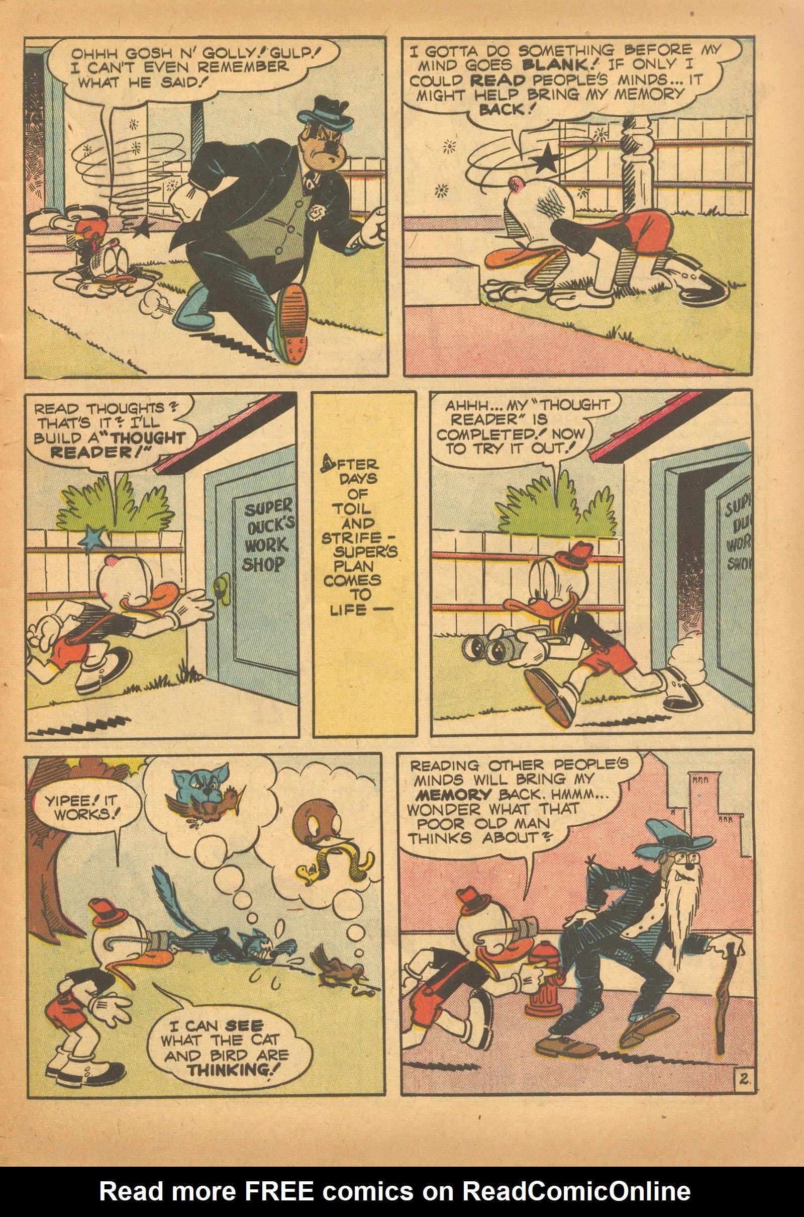 Read online Super Duck Comics comic -  Issue #30 - 13