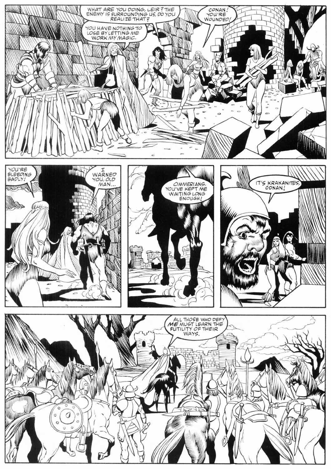 Read online The Savage Sword Of Conan comic -  Issue #157 - 43