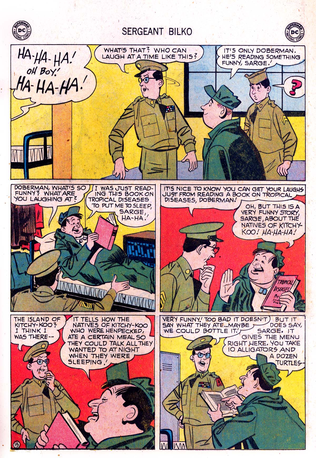 Read online Sergeant Bilko comic -  Issue #7 - 17