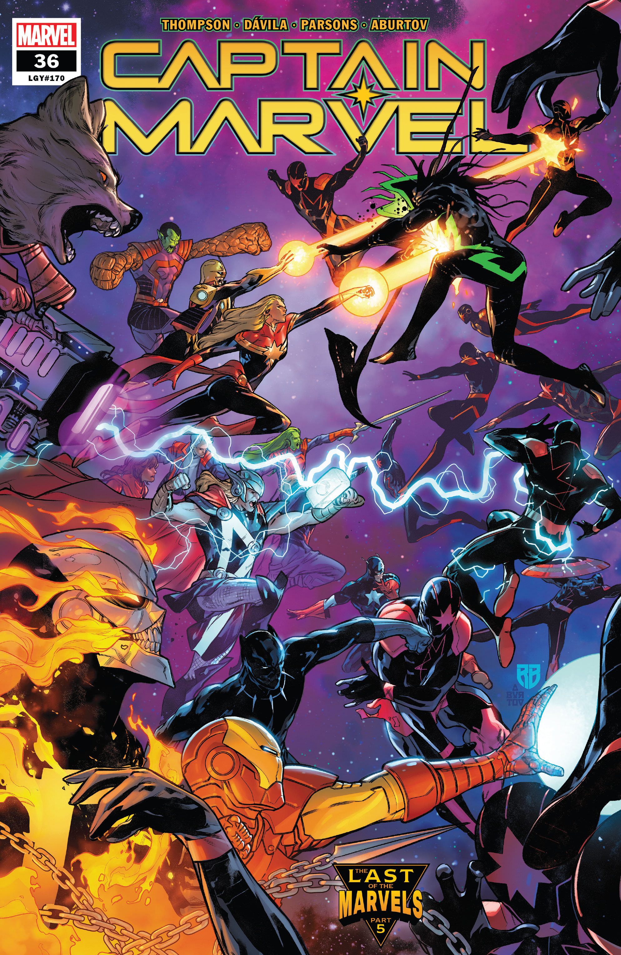 Read online Captain Marvel (2019) comic -  Issue #36 - 1
