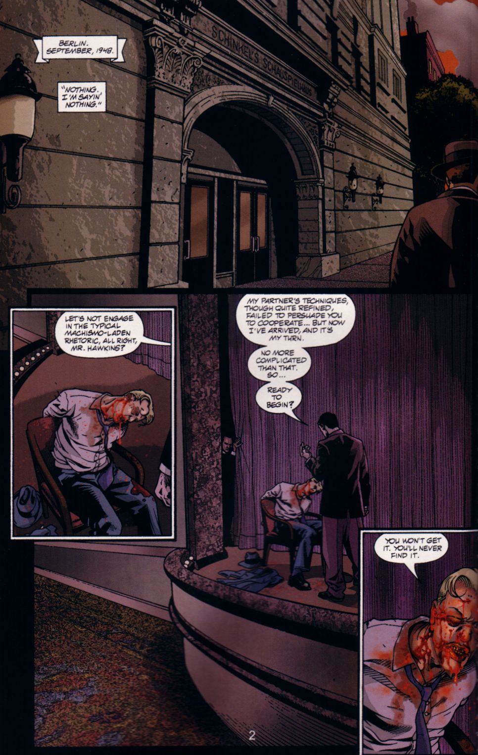 Read online JSA: The Unholy Three comic -  Issue #1 - 4