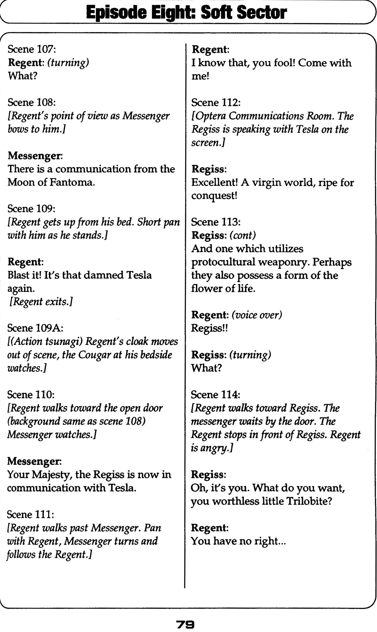 Read online Robotech II: The Sentinels comic -  Issue # _Script Book 2 - 75