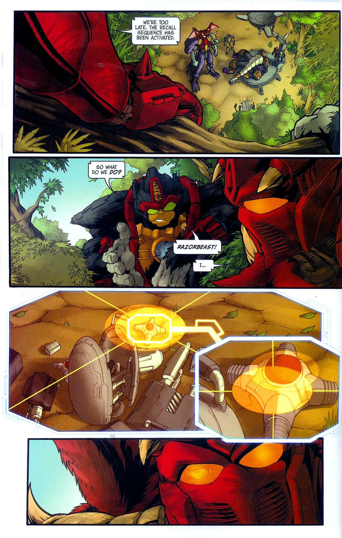 Read online Transformers, Beast Wars: The Gathering comic -  Issue #3 - 25
