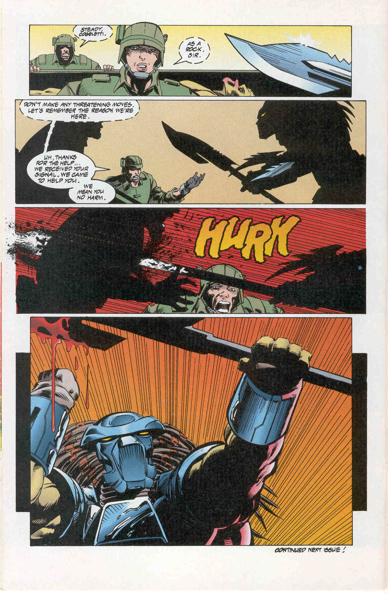 Read online Aliens vs. Predator: Duel comic -  Issue #1 - 25