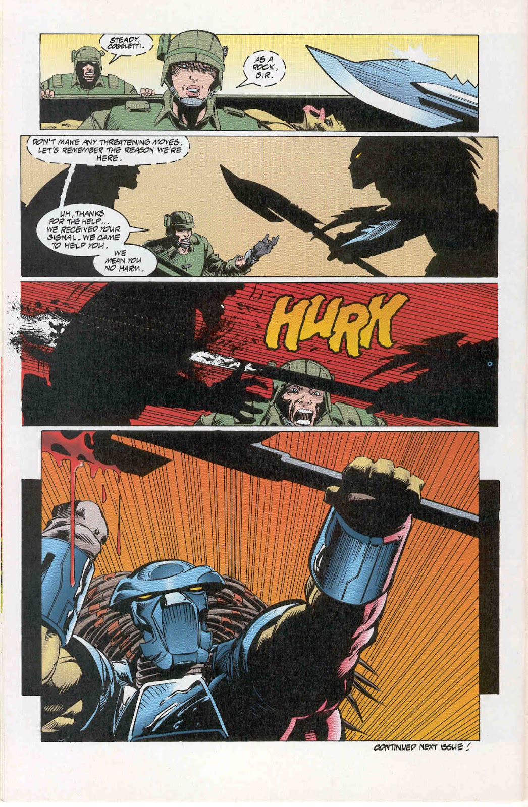 Aliens vs. Predator: Duel issue 1 - Page 25
