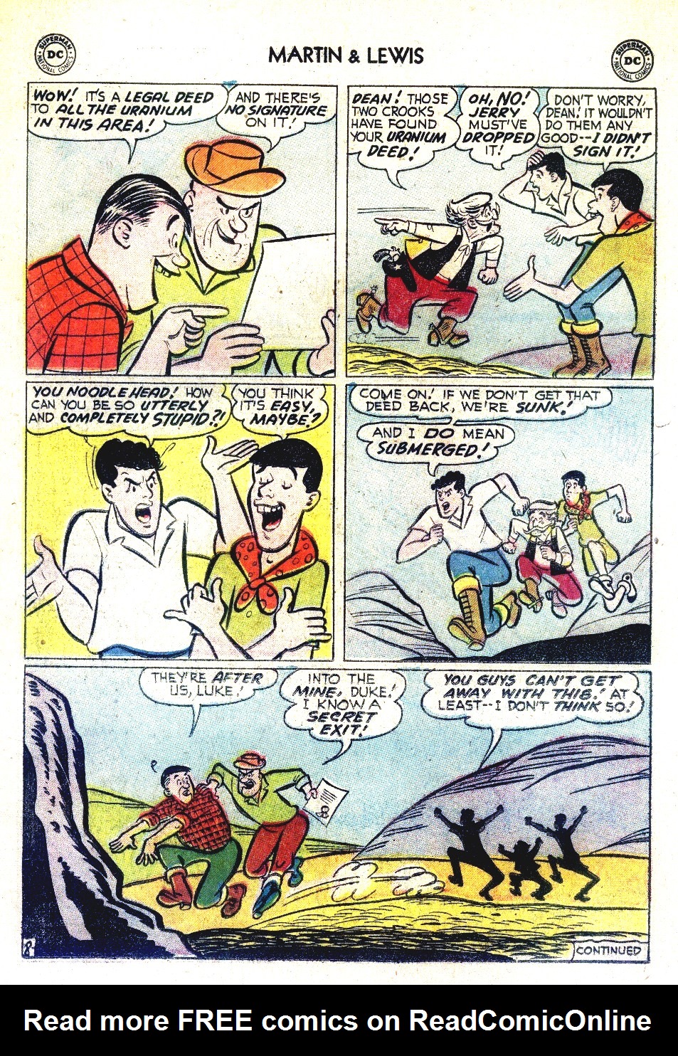 Read online The Adventures of Dean Martin and Jerry Lewis comic -  Issue #25 - 20