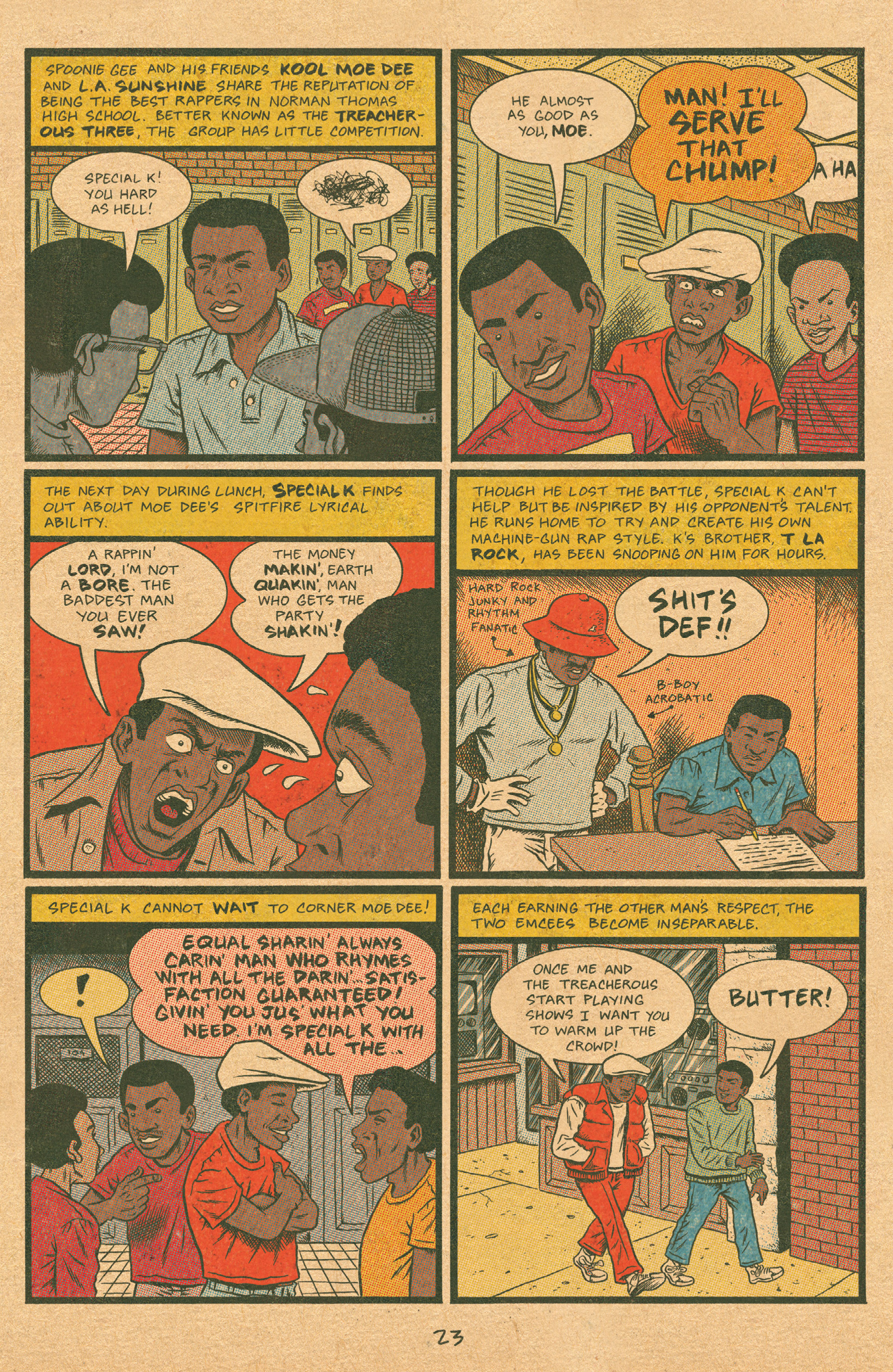 Read online Hip Hop Family Tree (2015) comic -  Issue #1 - 25