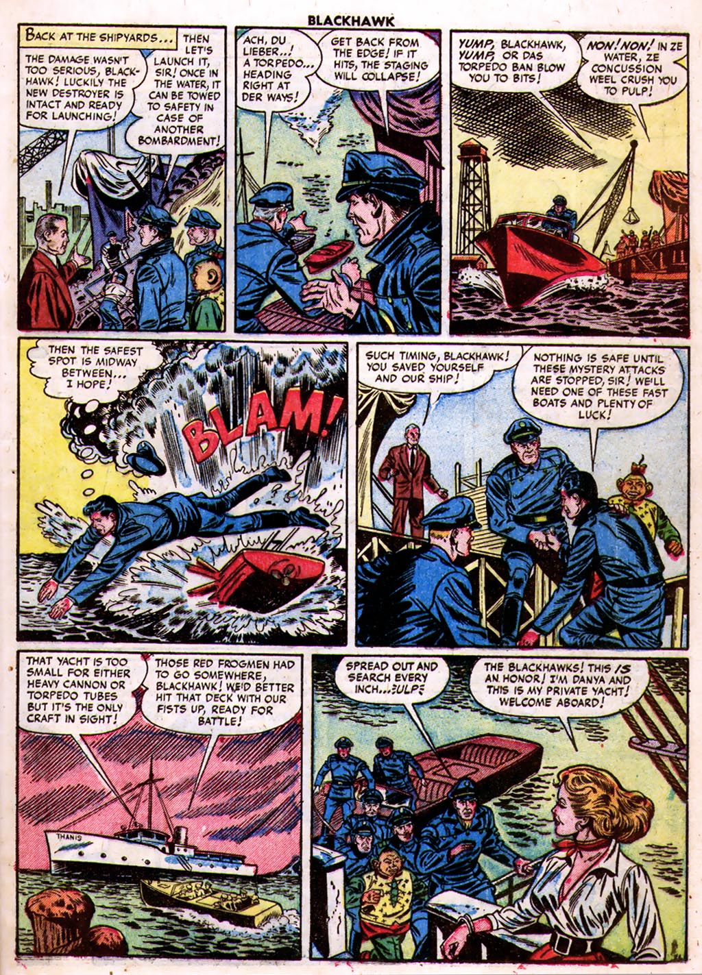 Read online Blackhawk (1957) comic -  Issue #68 - 21