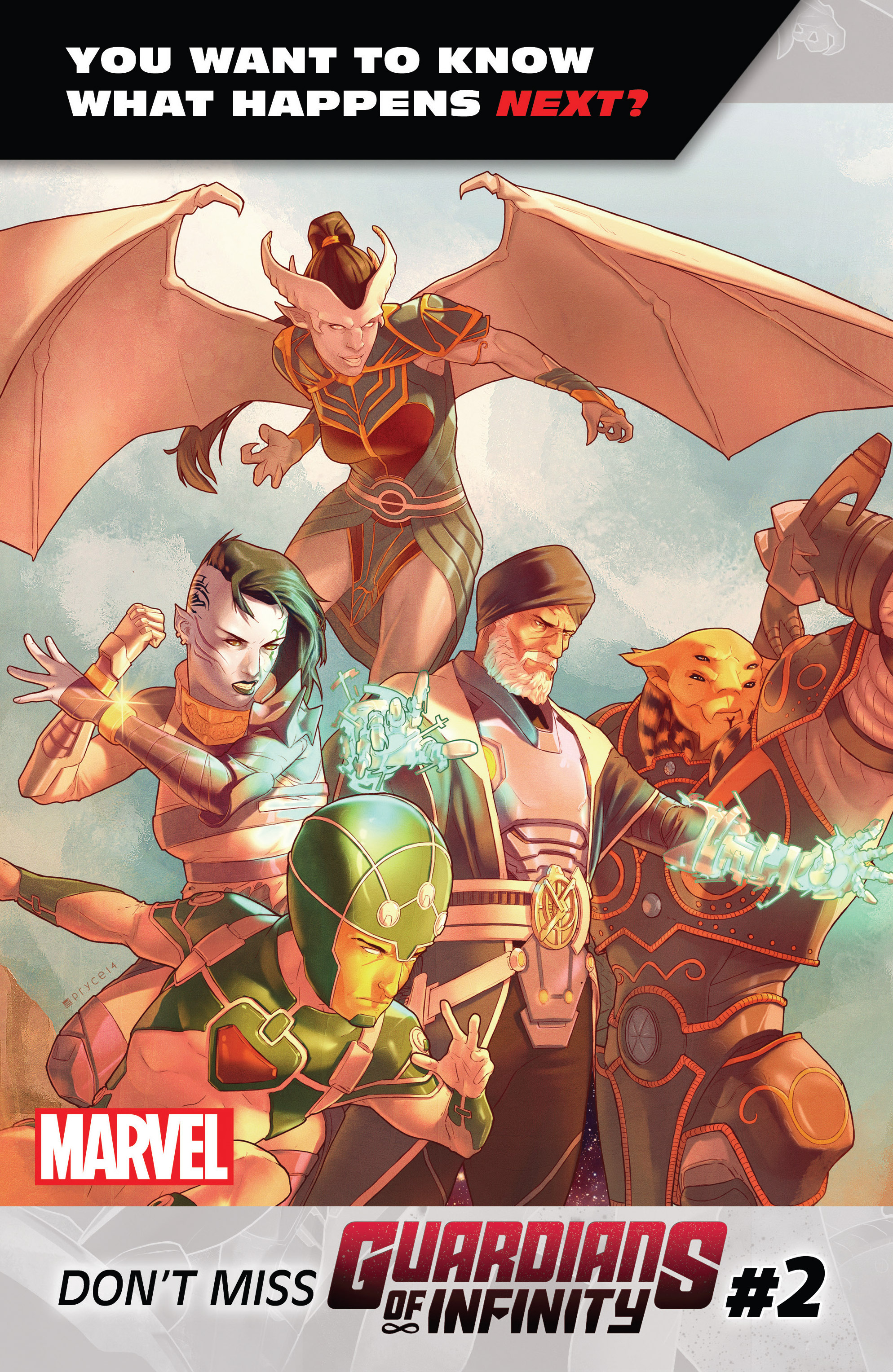 Read online Guardians of Infinity comic -  Issue #1 - 32