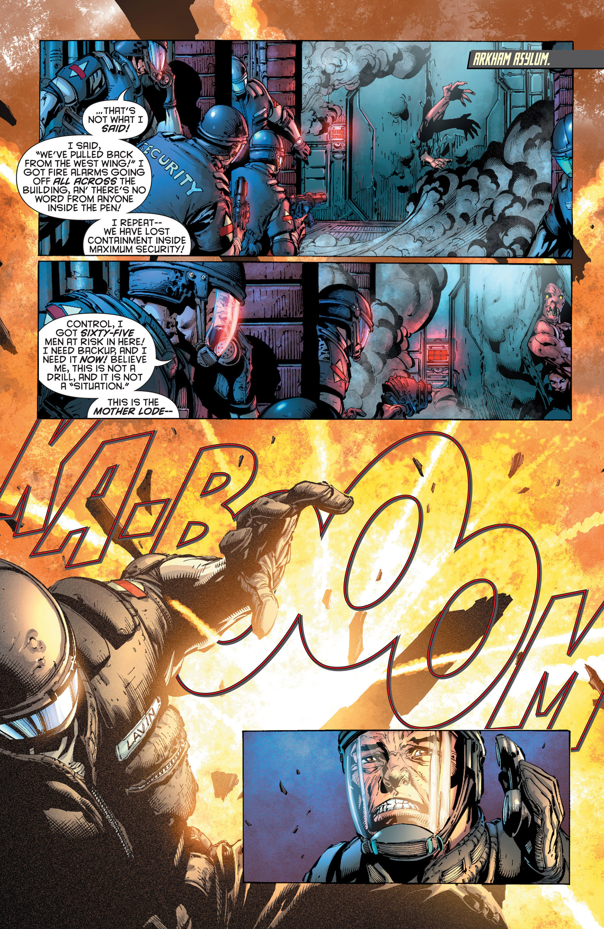 Read online Batman: The Dark Knight [II] (2011) comic -  Issue #1 - 13