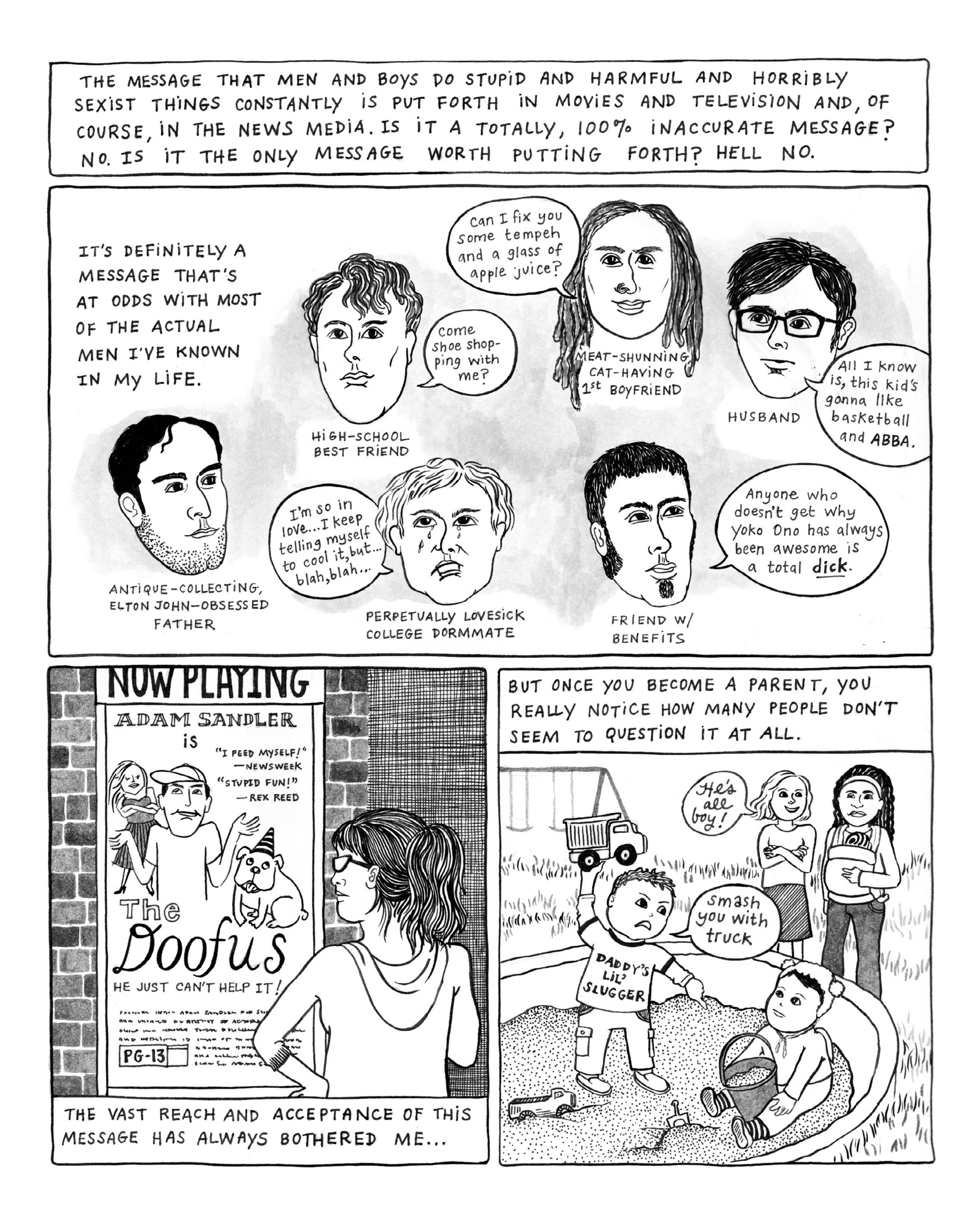 Read online The Big Feminist BUT: Comics About Women comic -  Issue # TPB (Part 2) - 82