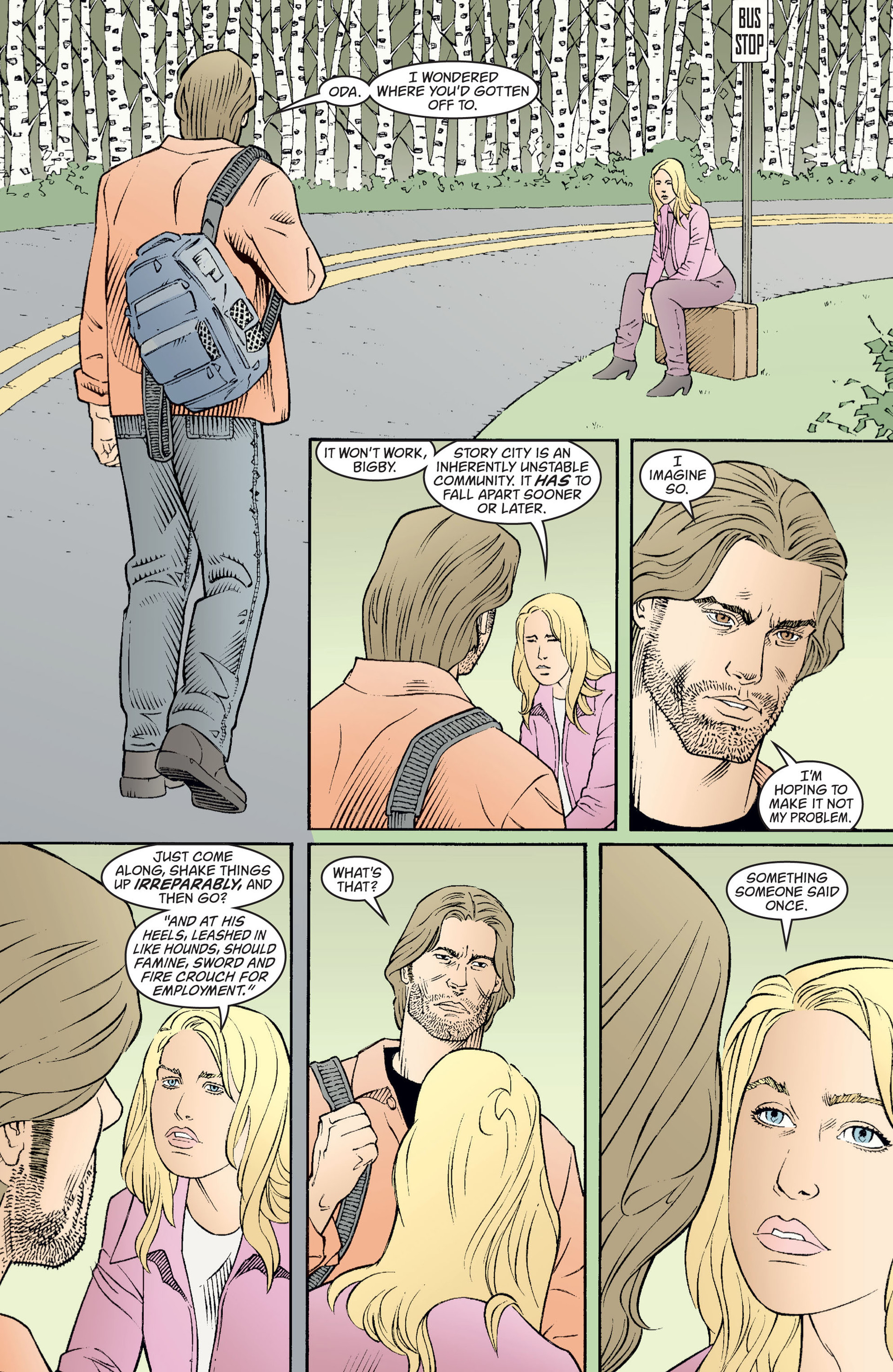 Read online Fables: Werewolves of the Heartland comic -  Issue # TPB - 138