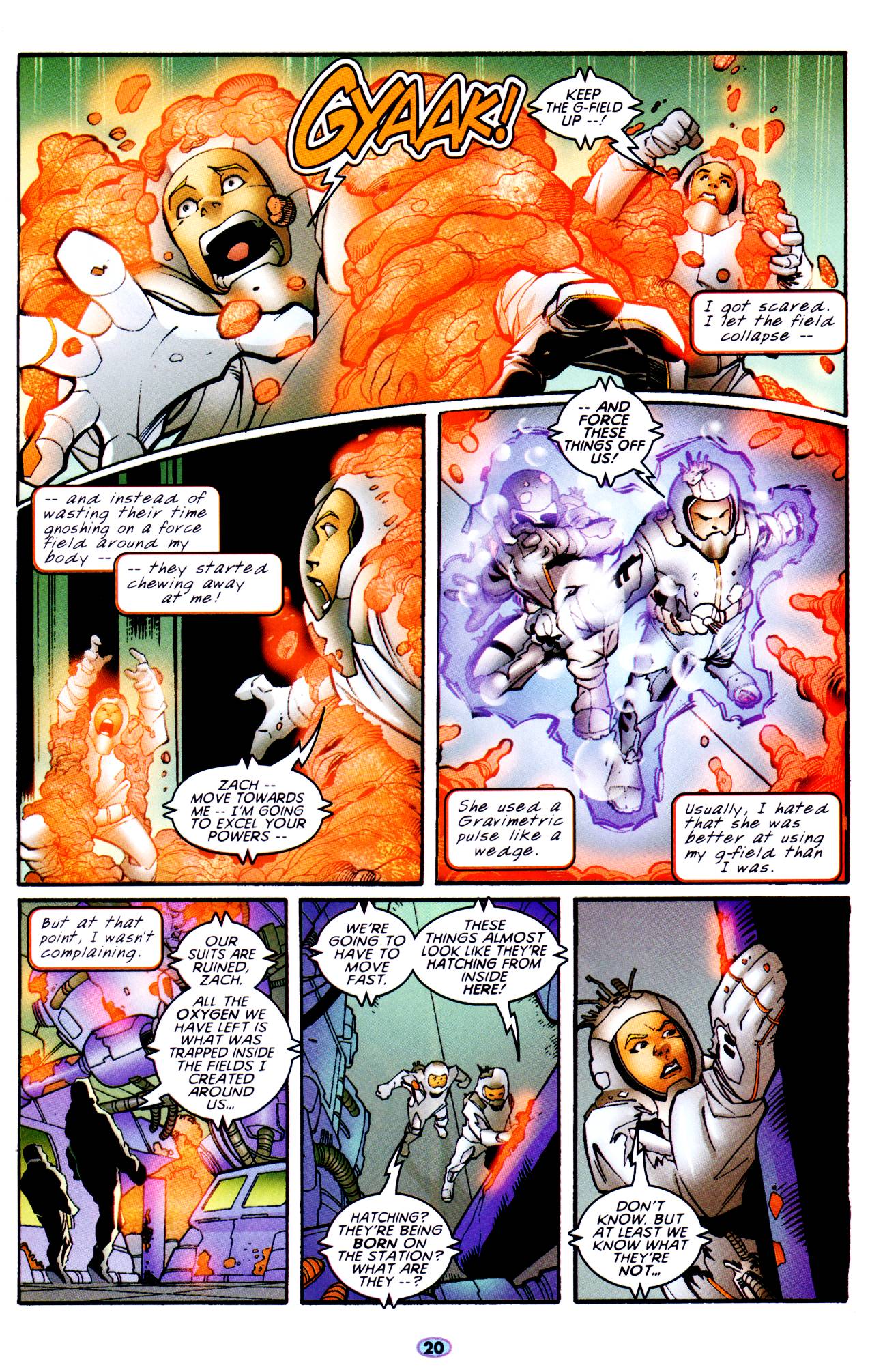 Read online Troublemakers comic -  Issue #6 - 17