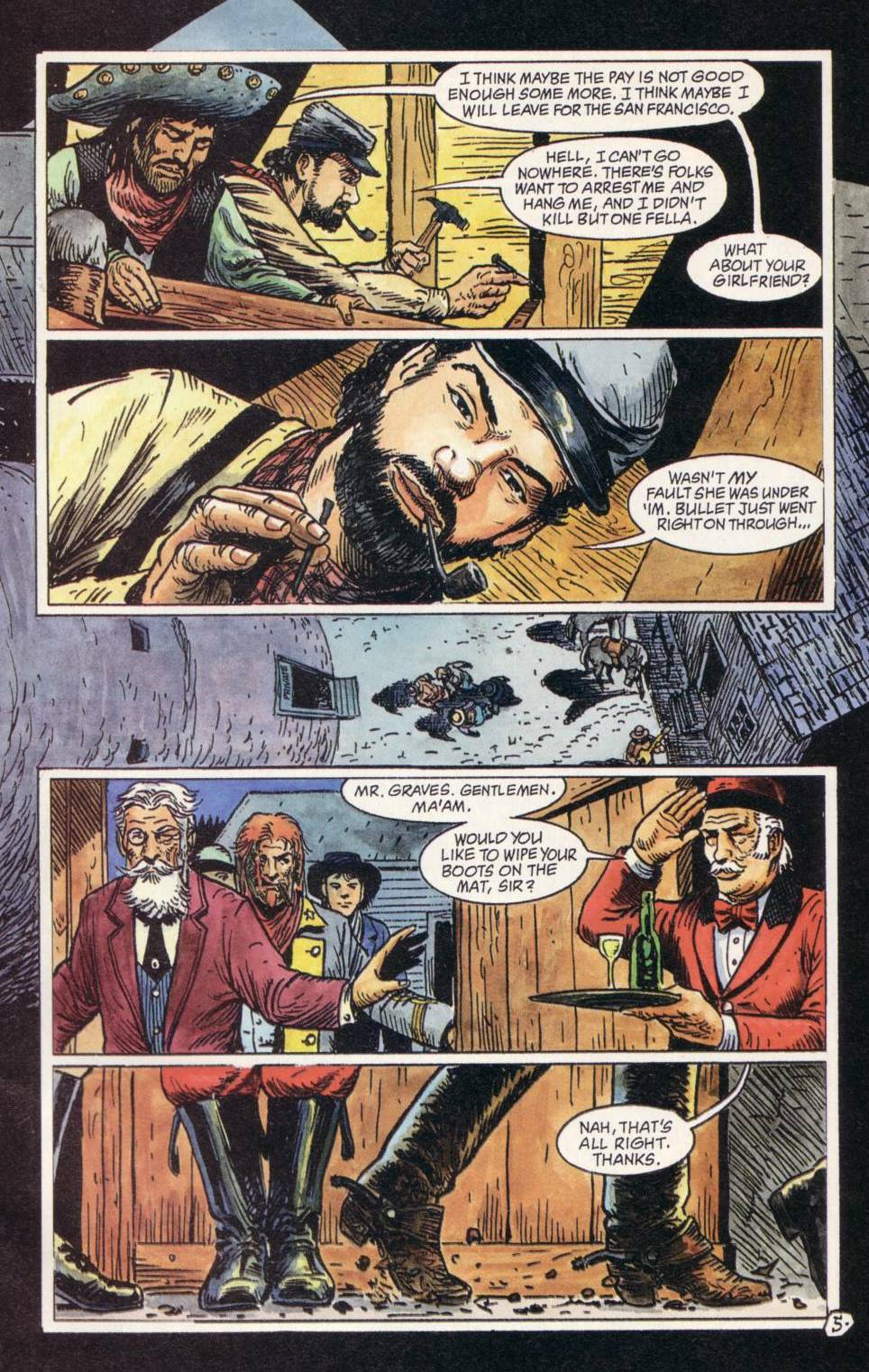 Read online Jonah Hex: Riders of the Worm and Such comic -  Issue #3 - 7