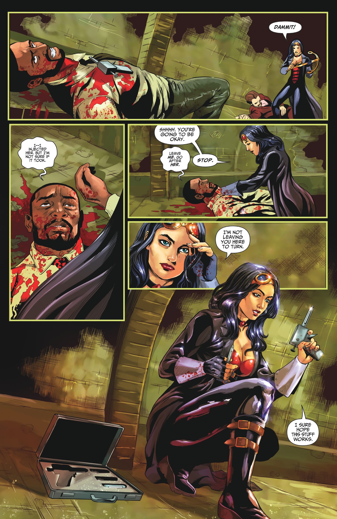 Read online Van Helsing vs. Robyn Hood comic -  Issue #3 - 21