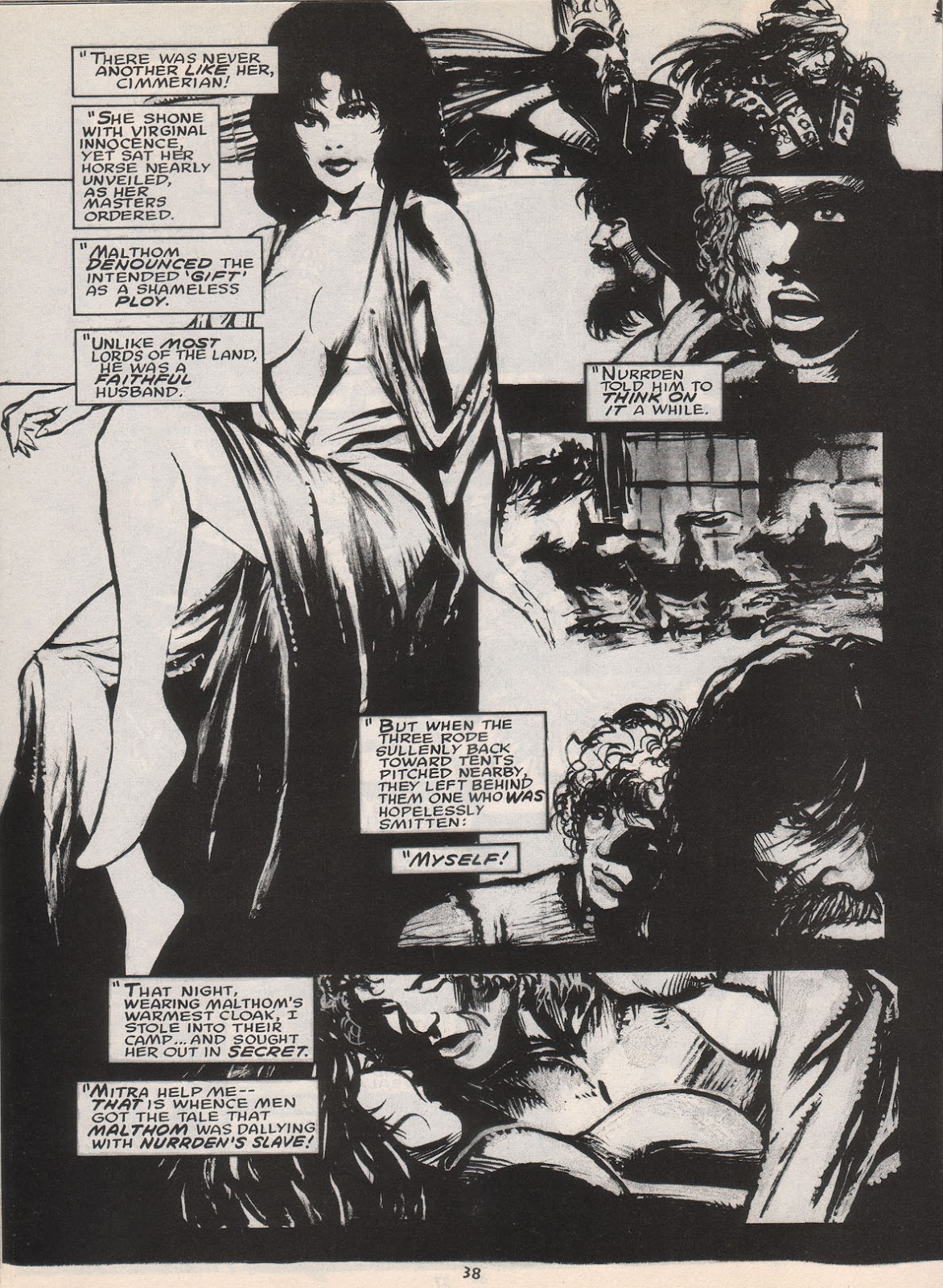 The Savage Sword Of Conan issue 222 - Page 39