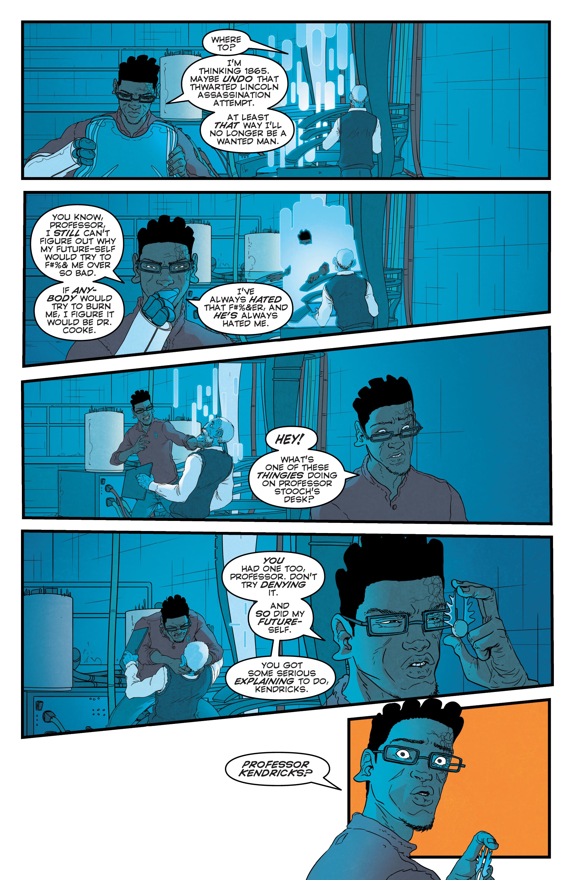 Read online The Man Who Effed Up Time comic -  Issue #3 - 23