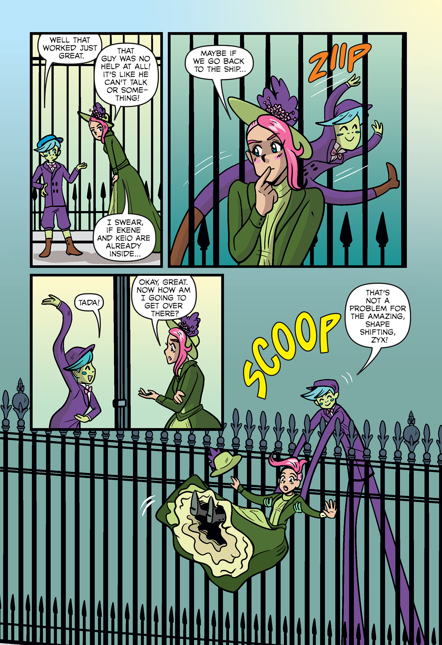 Read online Ana and the Cosmic Race comic -  Issue # TPB - 60