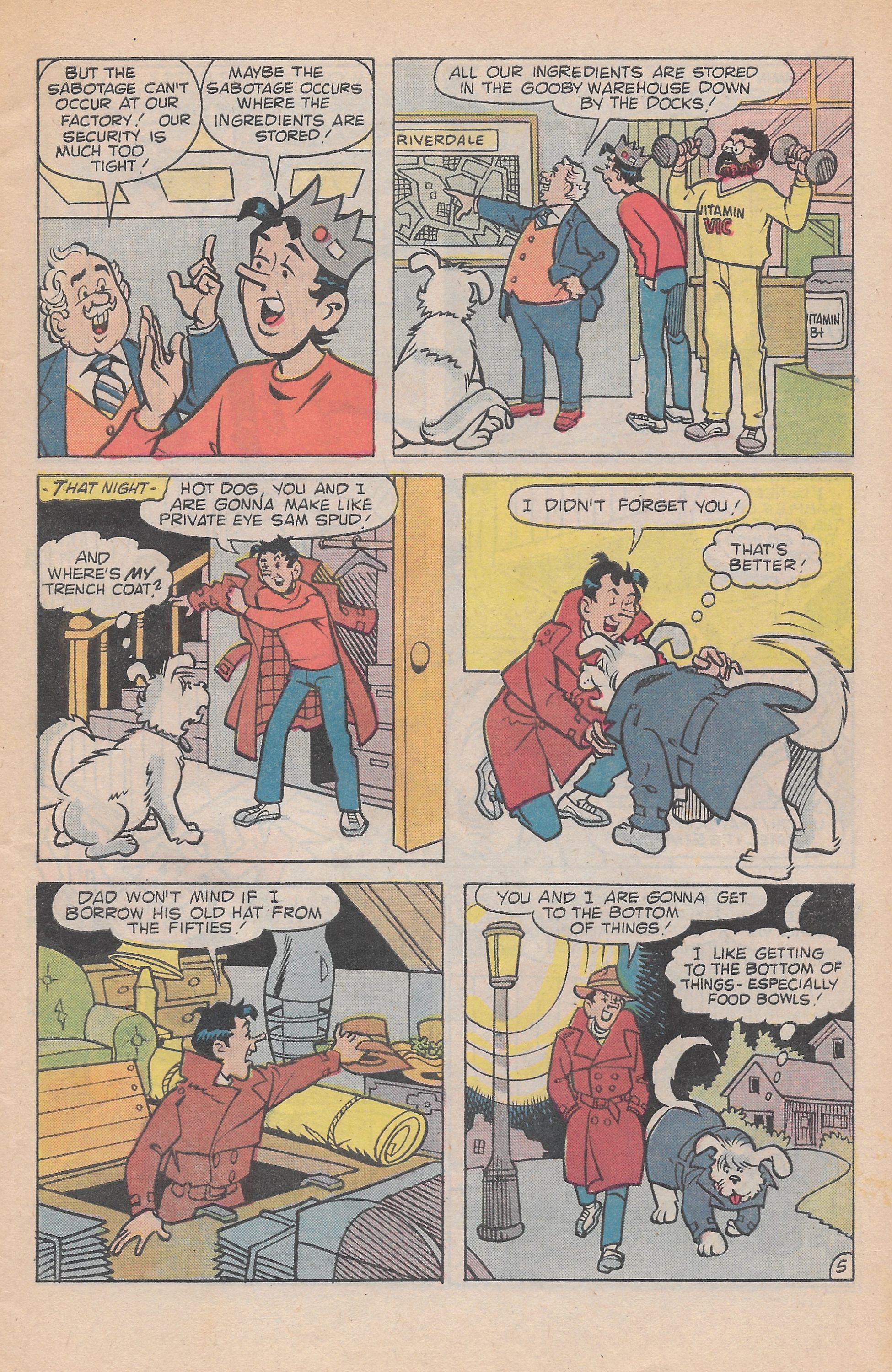 Read online Archie Giant Series Magazine comic -  Issue #553 - 7