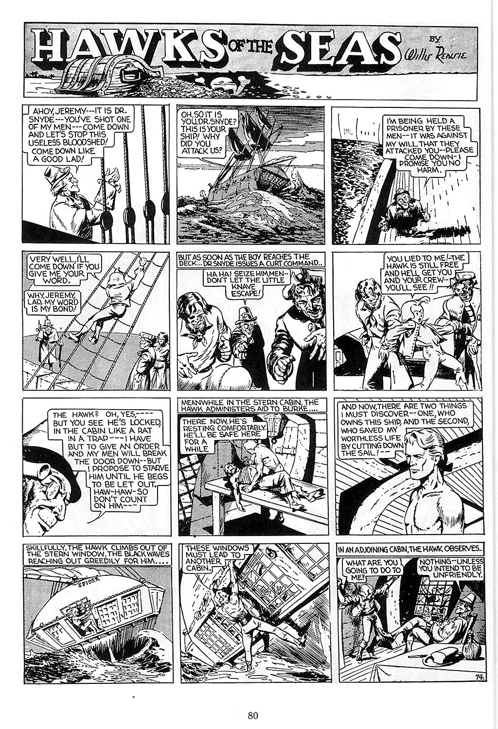 Read online Will Eisner's Hawks of the Seas comic -  Issue # TPB - 81