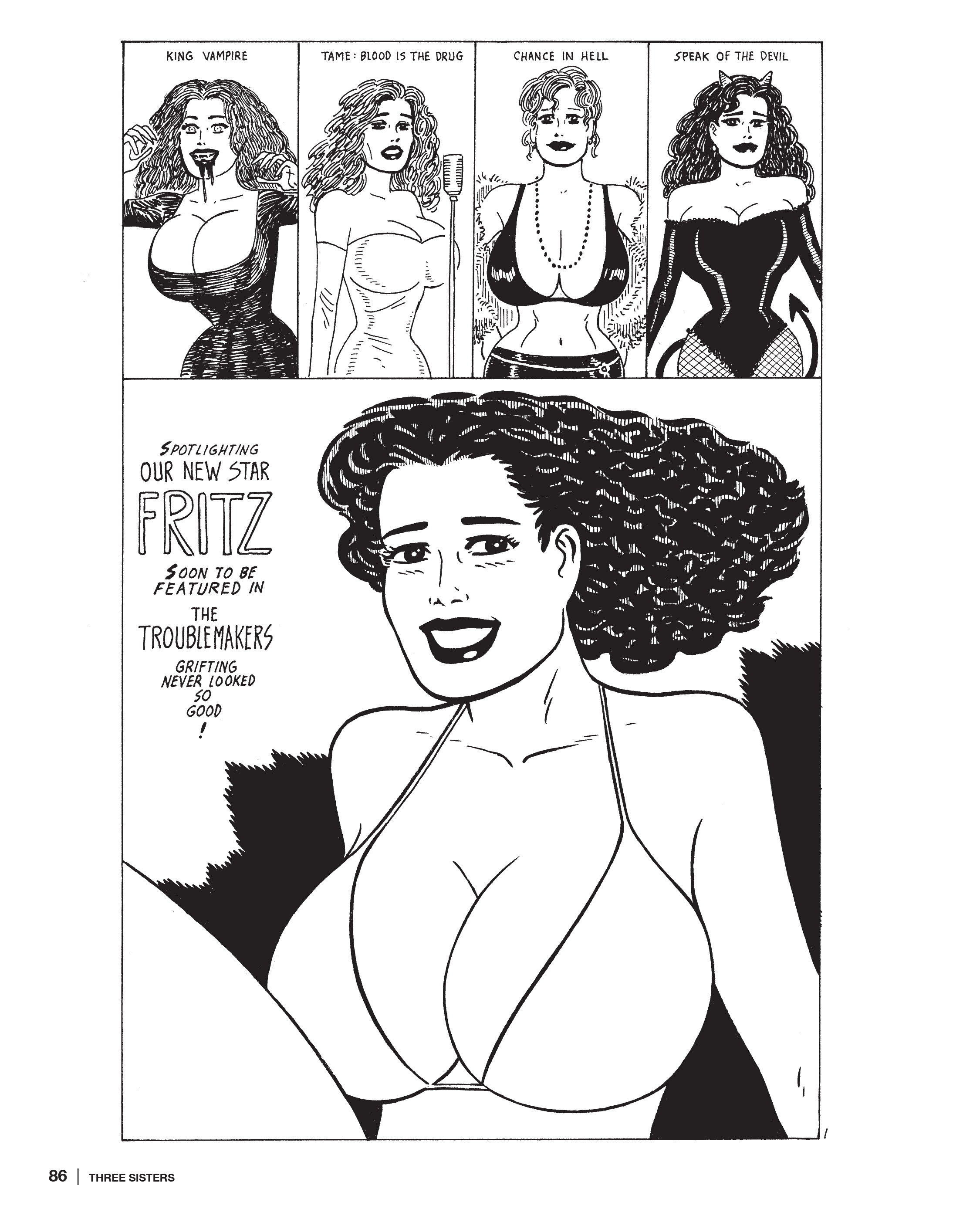 Read online Three Sisters: The Love and Rockets Library comic -  Issue # TPB (Part 1) - 86