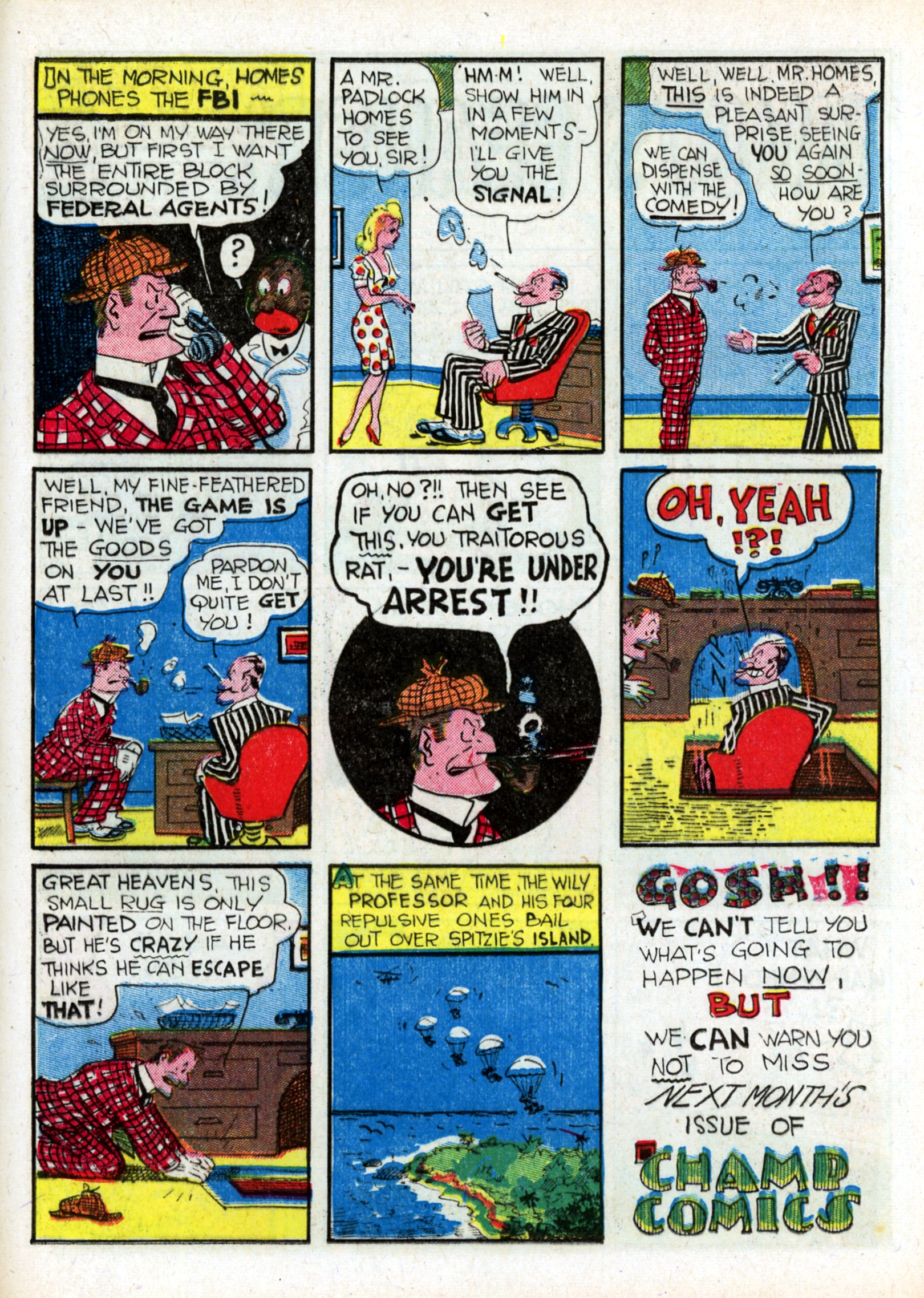 Read online Champ Comics comic -  Issue #24 - 49