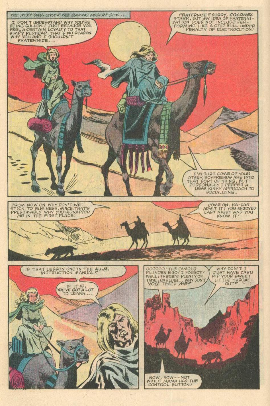 Read online Ka-Zar the Savage comic -  Issue #23 - 25