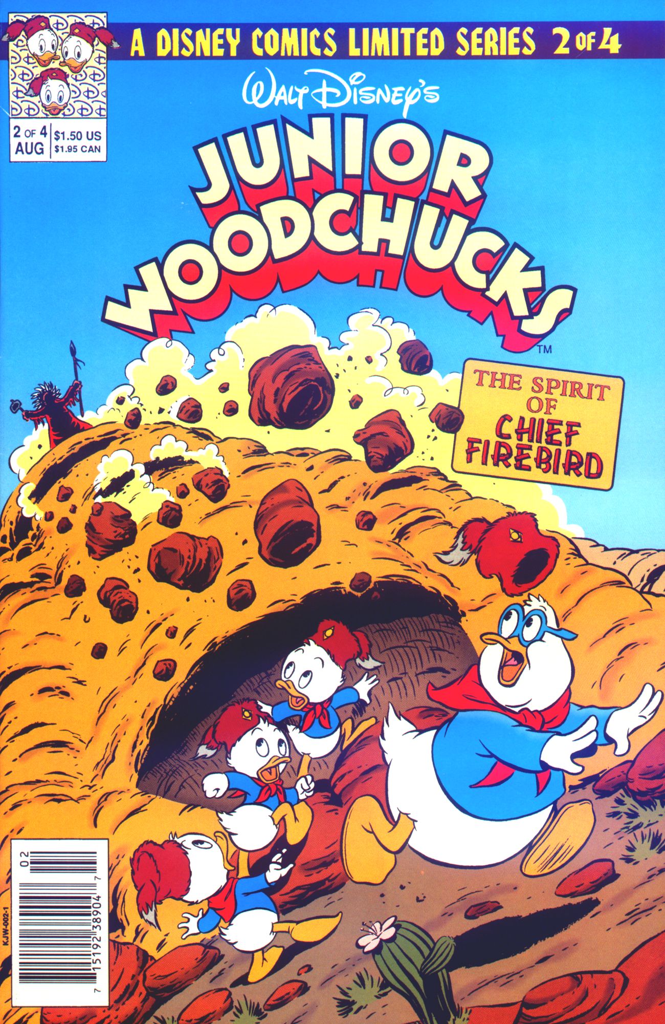 Read online Walt Disney's Junior Woodchucks Limited Series comic -  Issue #2 - 1