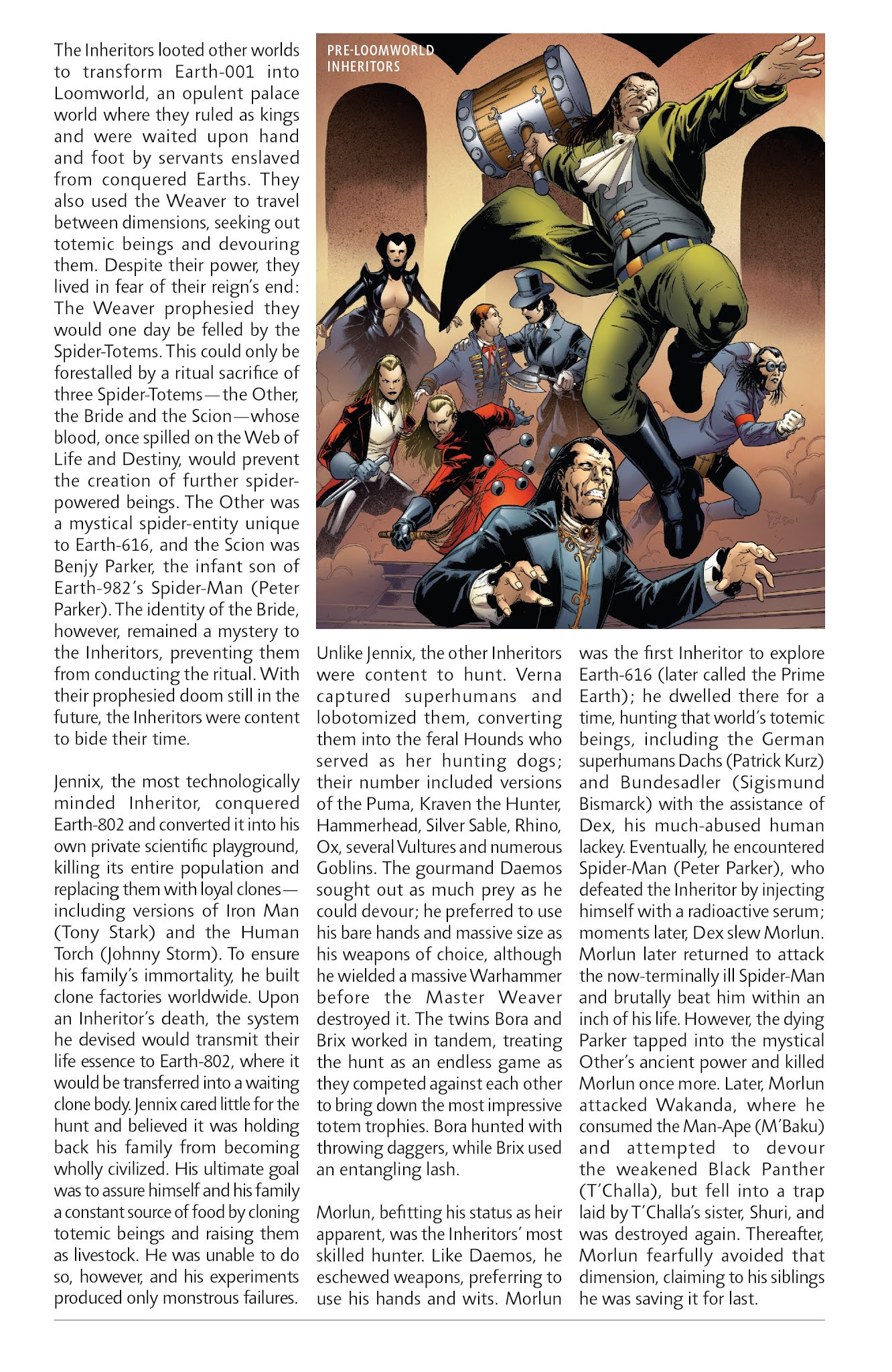 Read online Spider-Geddon Handbook comic -  Issue # Full - 4
