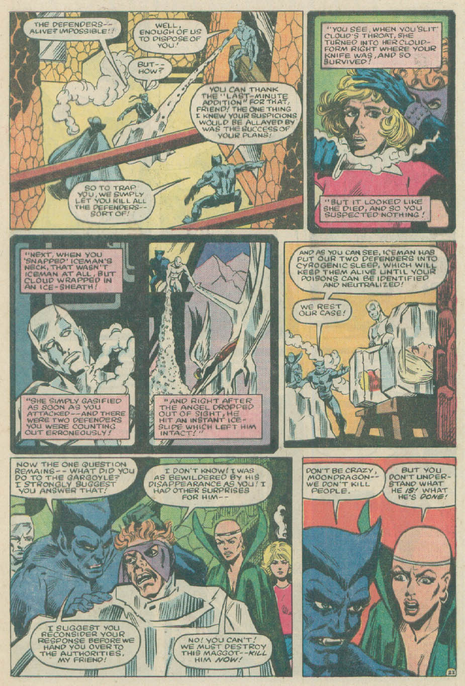 Read online The Defenders (1972) comic -  Issue #134 - 23