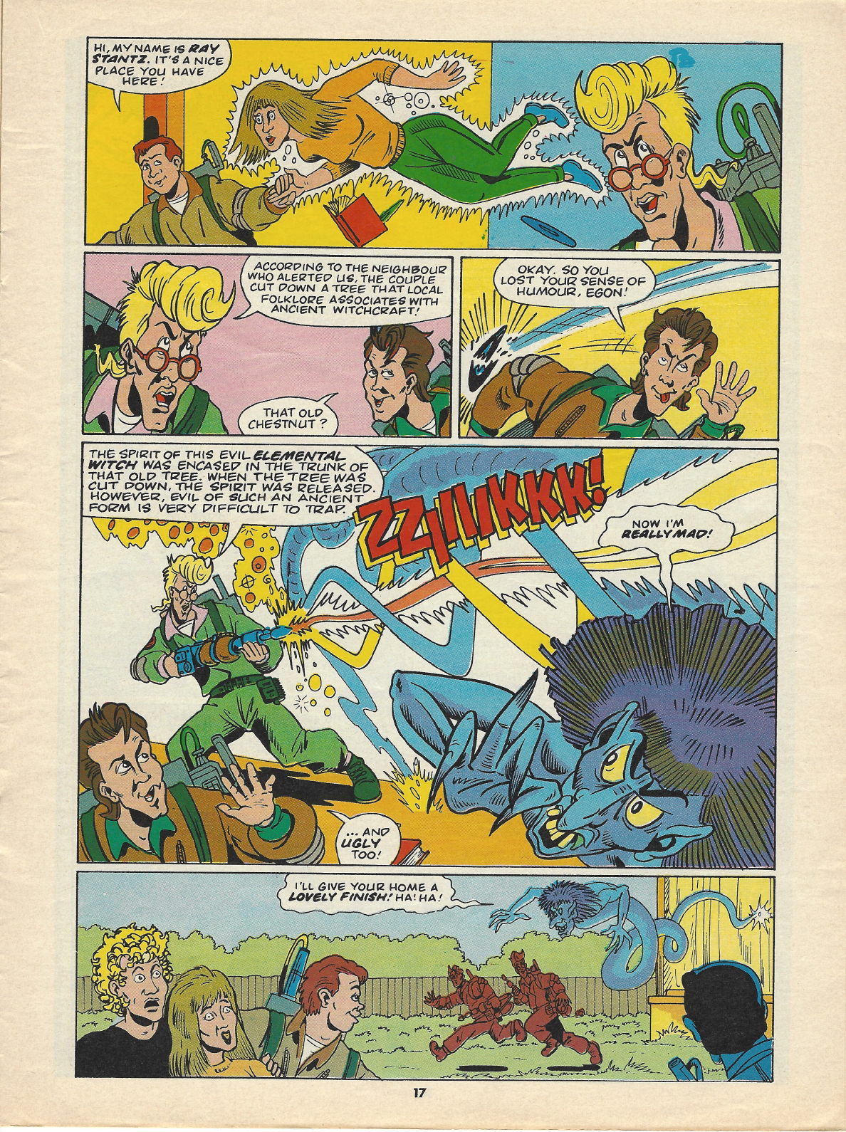 Read online The Real Ghostbusters comic -  Issue #47 - 17