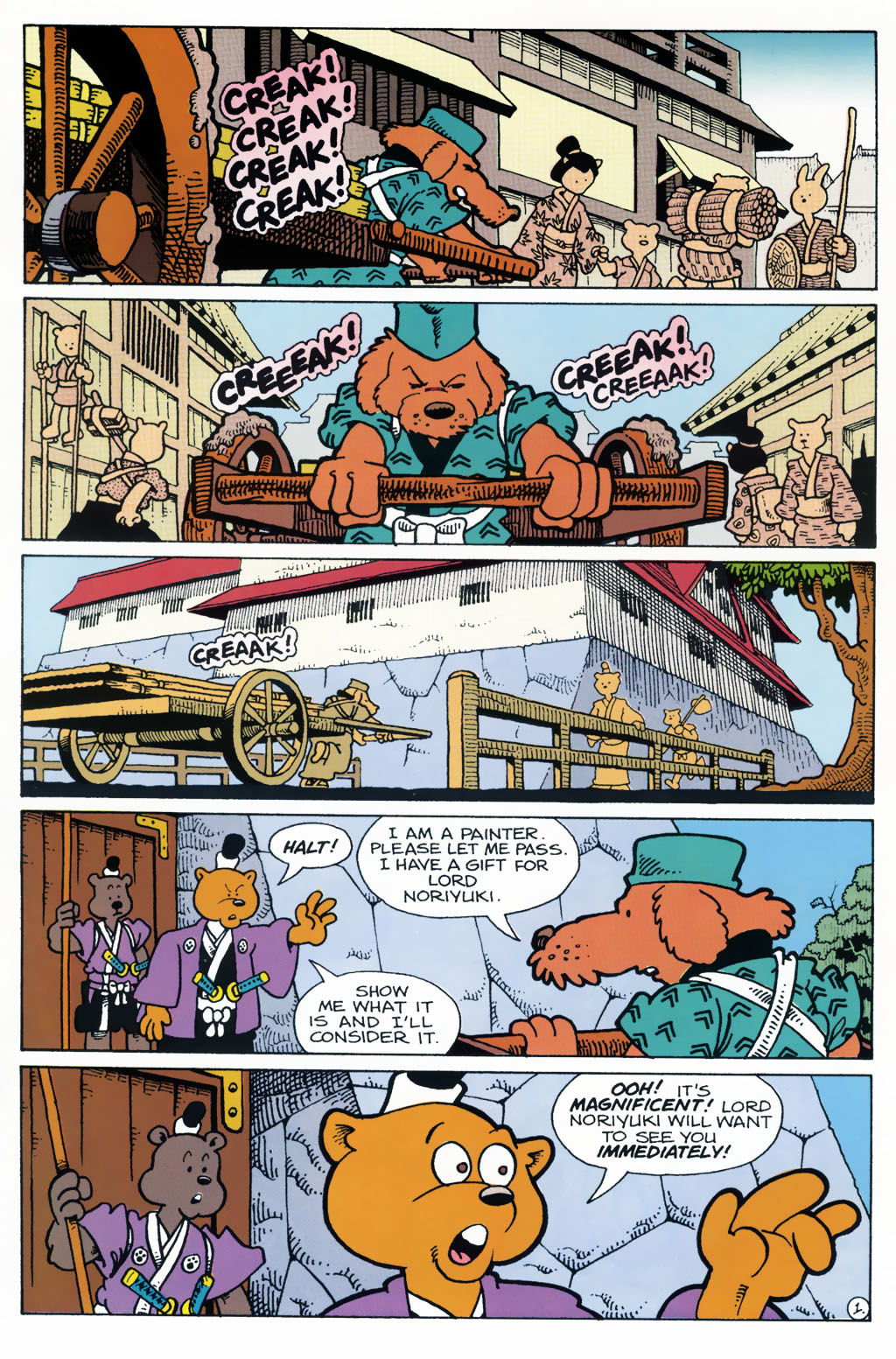 Read online Usagi Yojimbo Color Special comic -  Issue #2 - 3