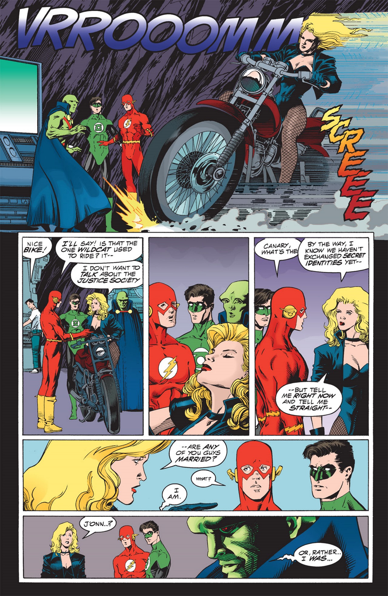 Read online JLA: Year One comic -  Issue #5 - 9