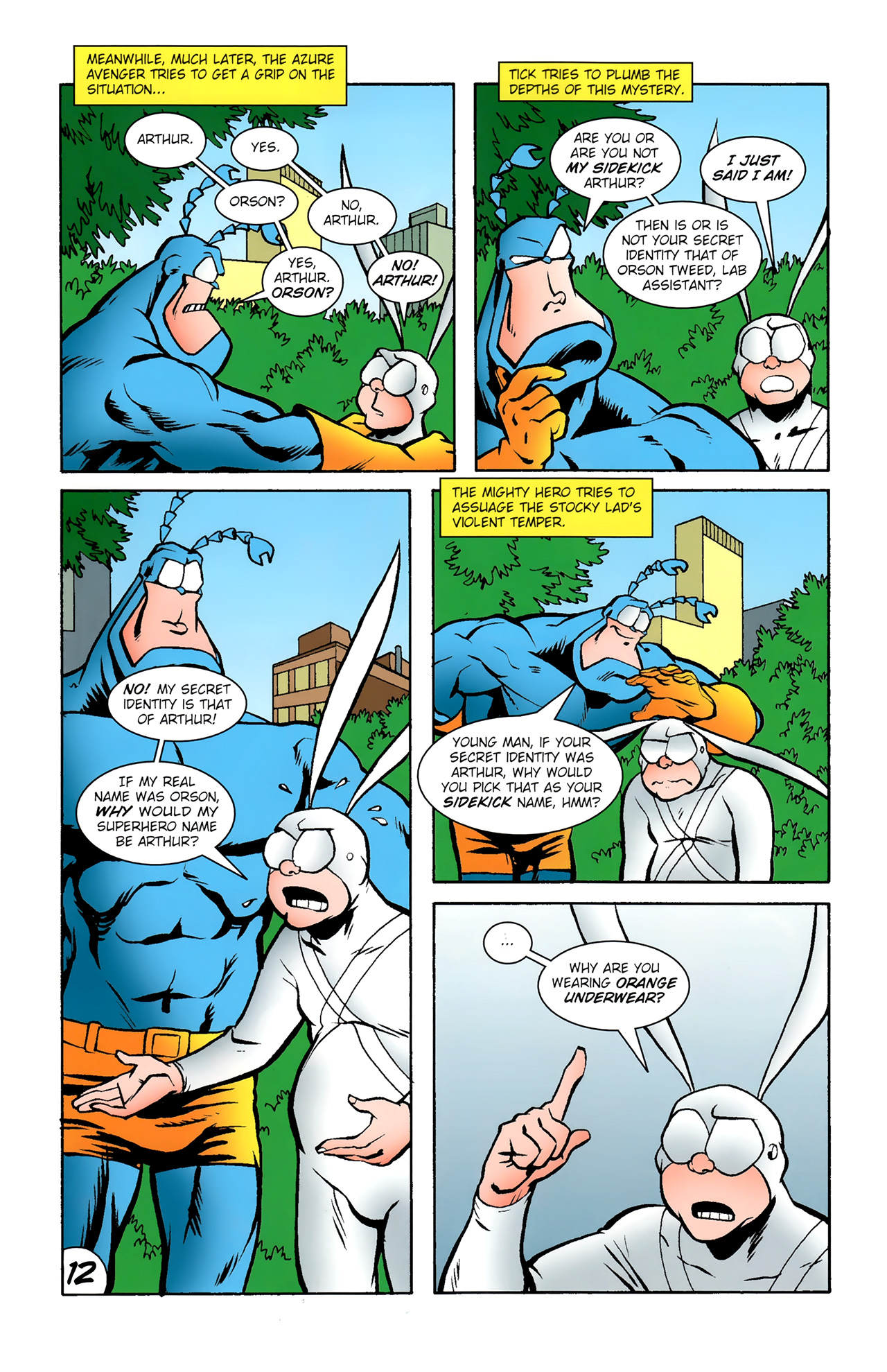 Read online The Tick New Series comic -  Issue #5 - 13