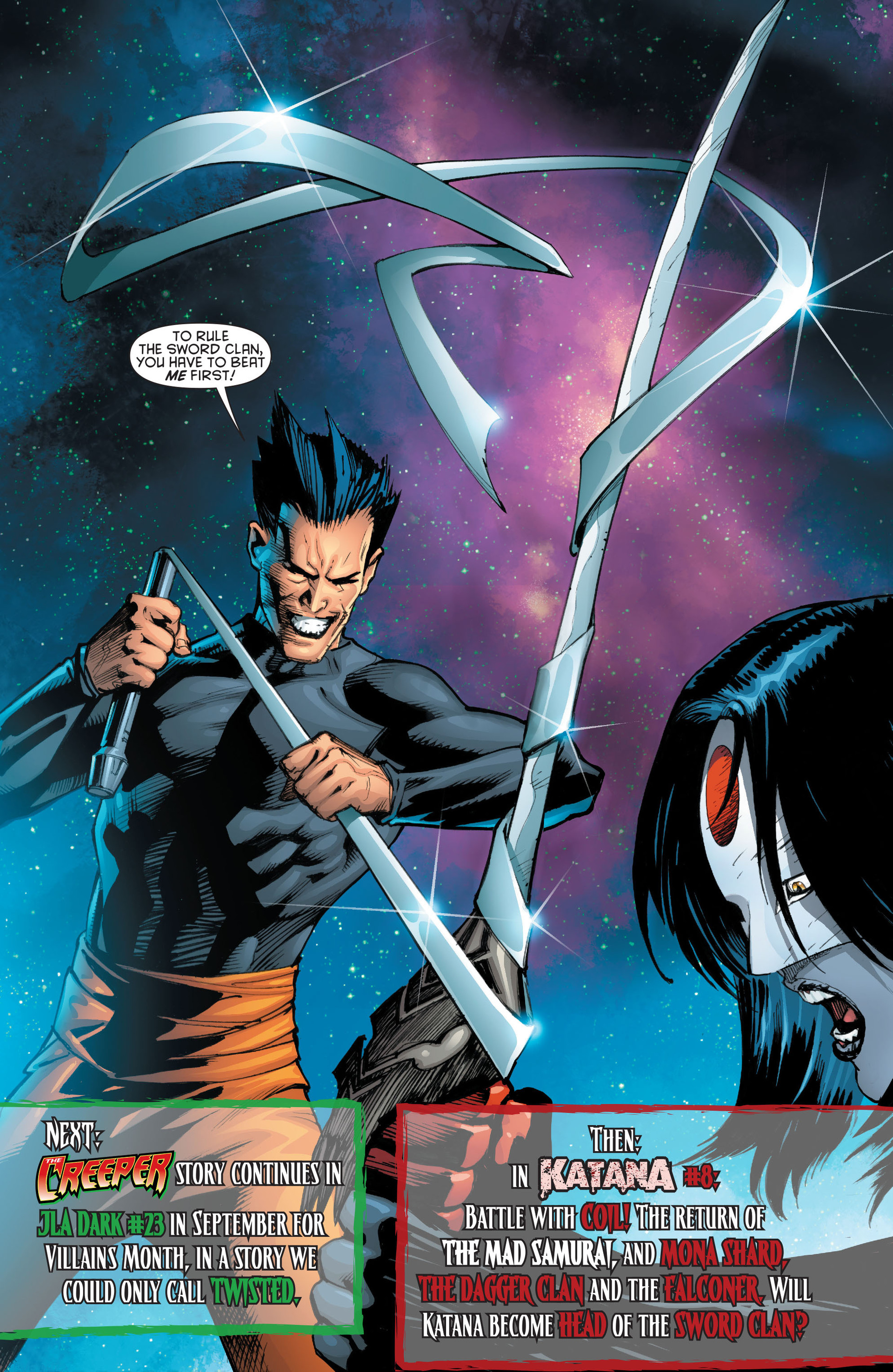 Read online Katana comic -  Issue #7 - 20