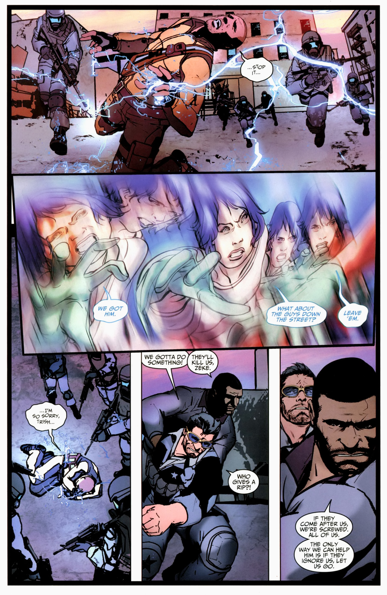 Read online inFamous comic -  Issue #4 - 17