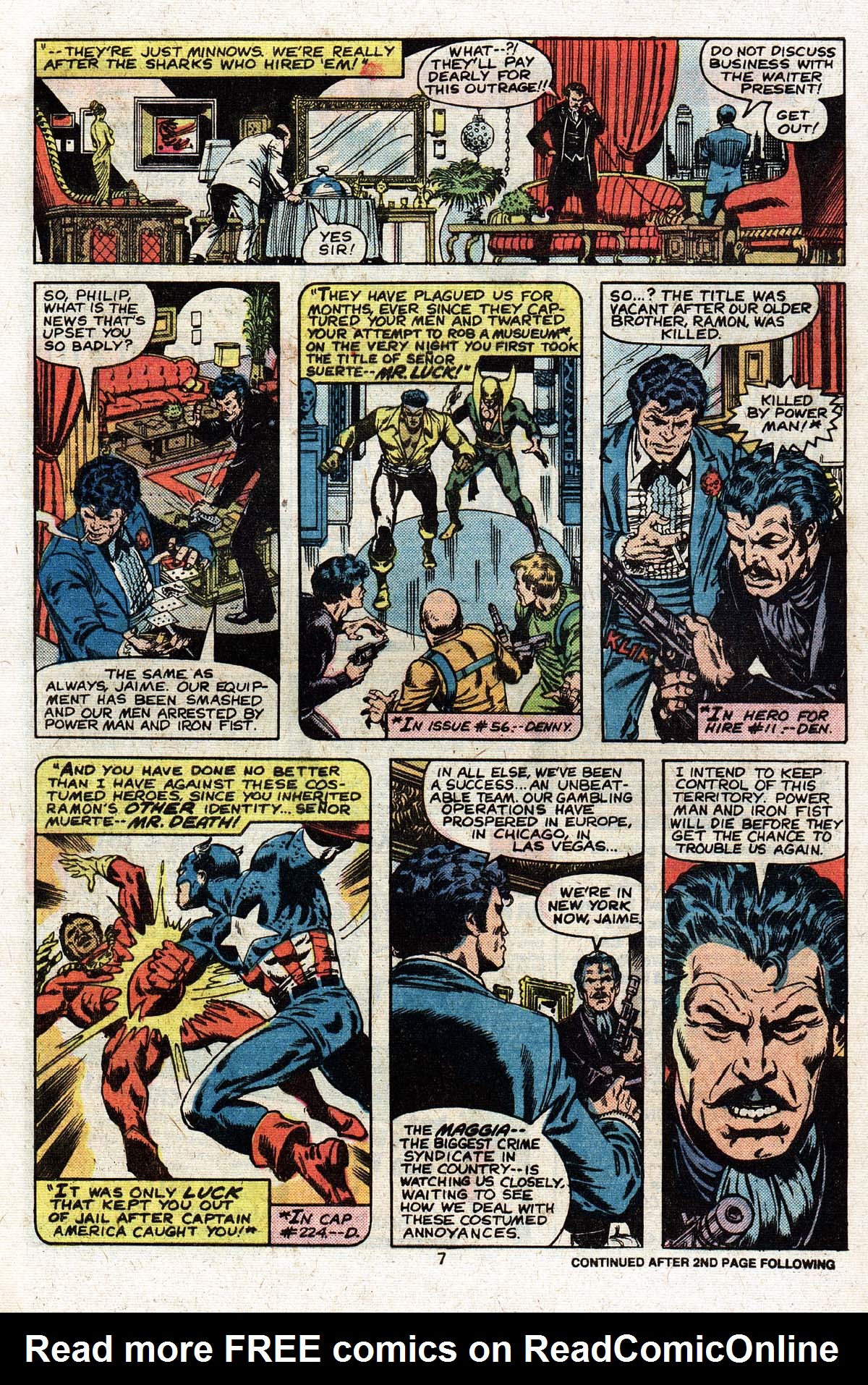 Read online Power Man and Iron Fist (1978) comic -  Issue #63 - 6