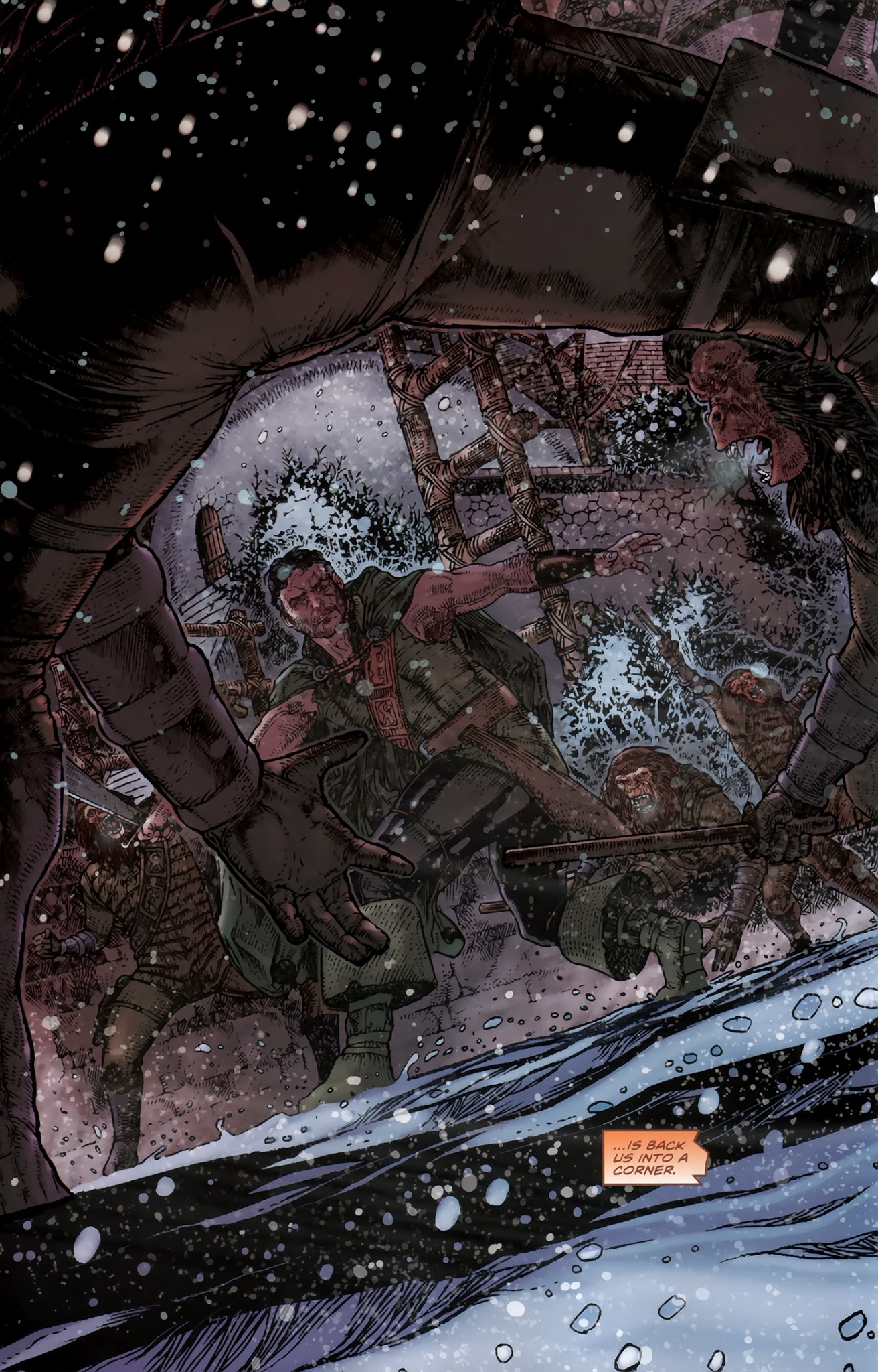 Read online Planet of the Apes (2011) comic -  Issue #11 - 16