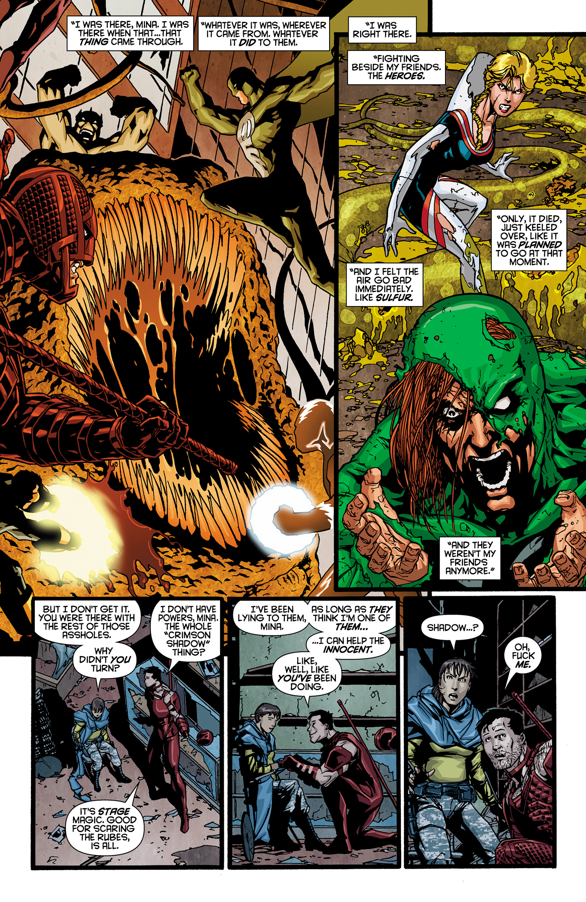 Read online Leaving Megalopolis: Surviving Megalopolis comic -  Issue #2 - 12