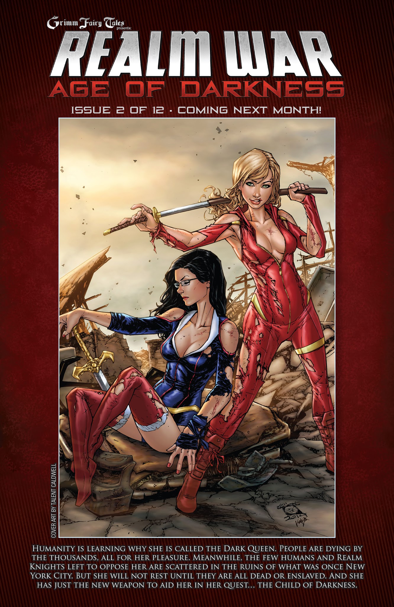 Read online Grimm Fairy Tales presents Realm War Age of Darkness comic -  Issue #1 - 25