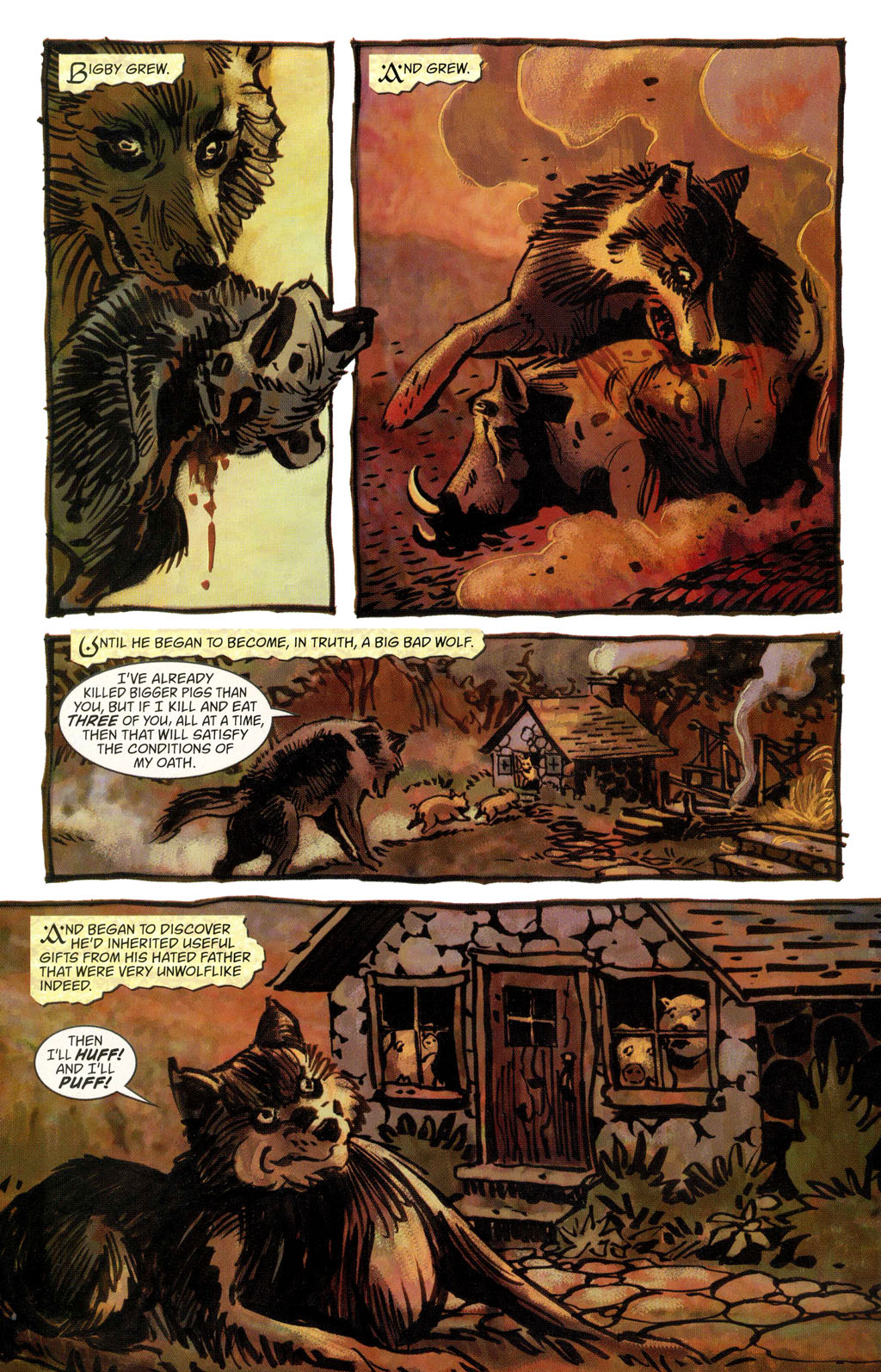 Read online Fables: 1001 Nights of Snowfall comic -  Issue # Full - 78