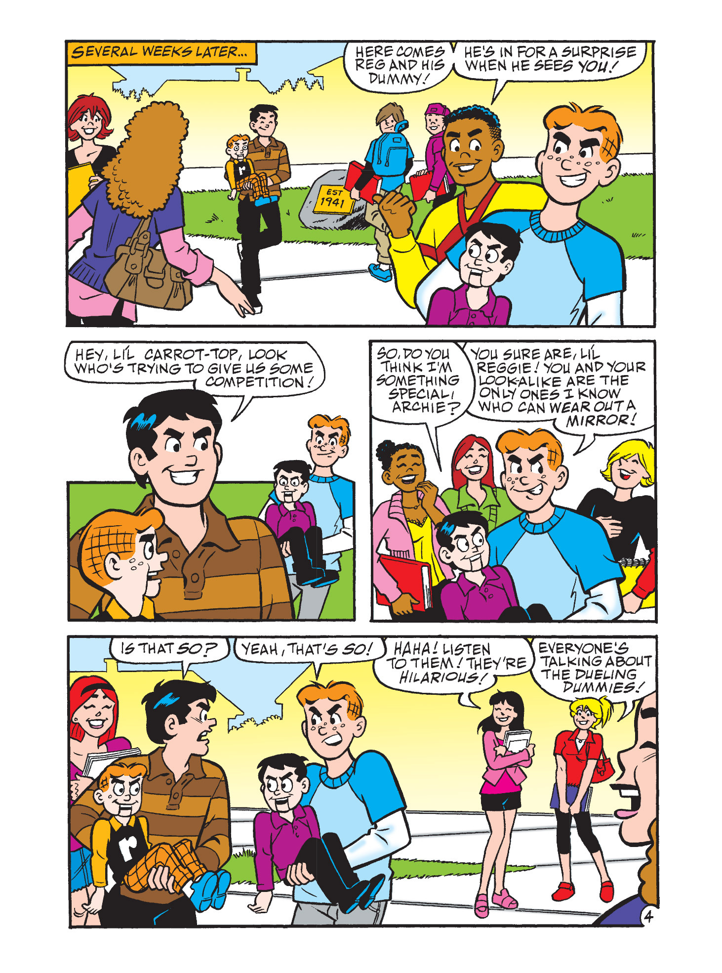 Read online Archie's Funhouse Double Digest comic -  Issue #3 - 68