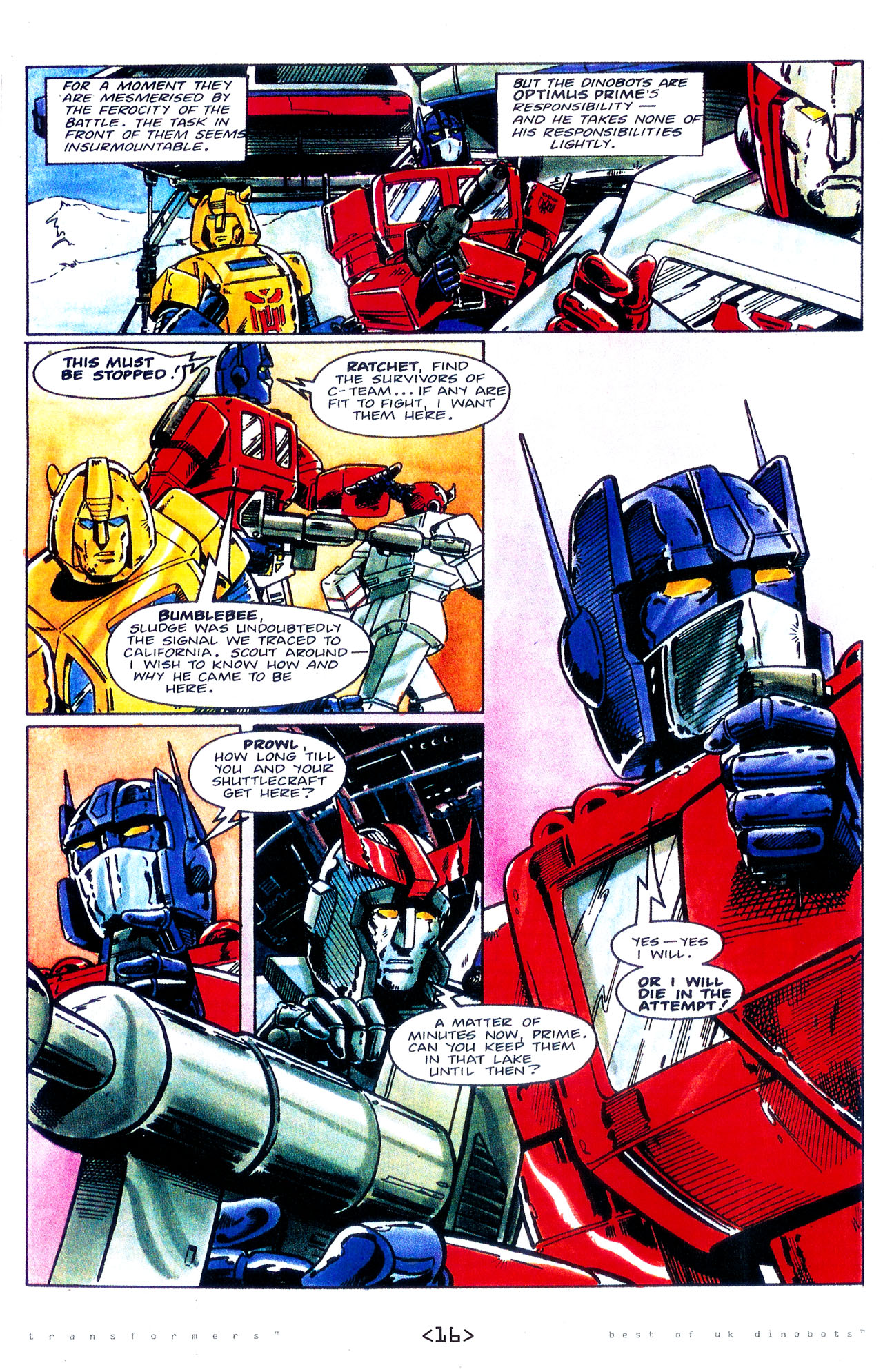 Read online The Transformers: Best of UK: Dinobots comic -  Issue #3 - 19