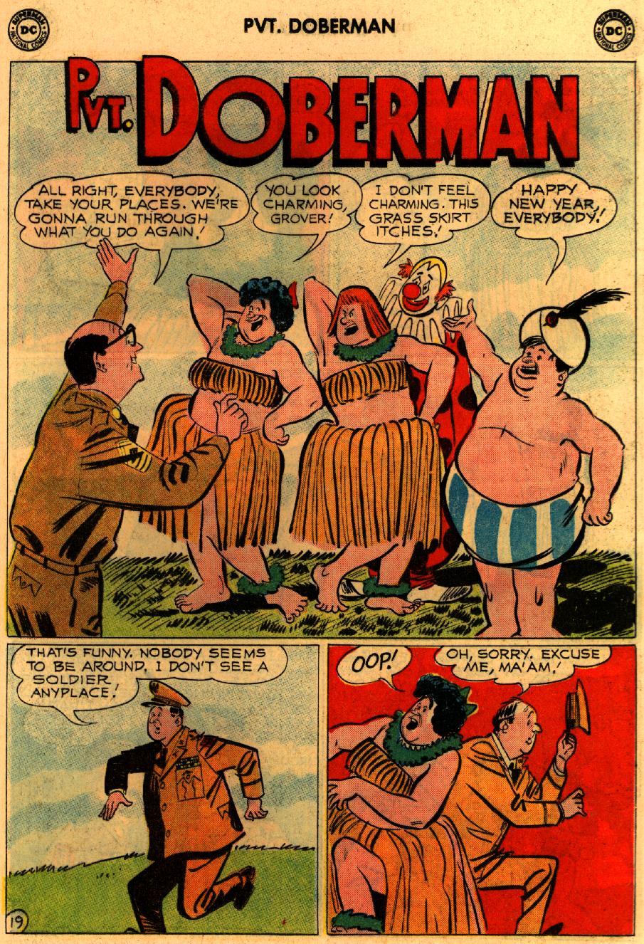 Read online Sgt. Bilko's Pvt. Doberman comic -  Issue #9 - 25