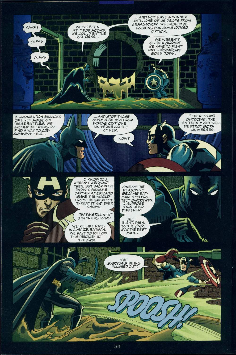 Read online DC vs. Marvel comic -  Issue #3 - 35