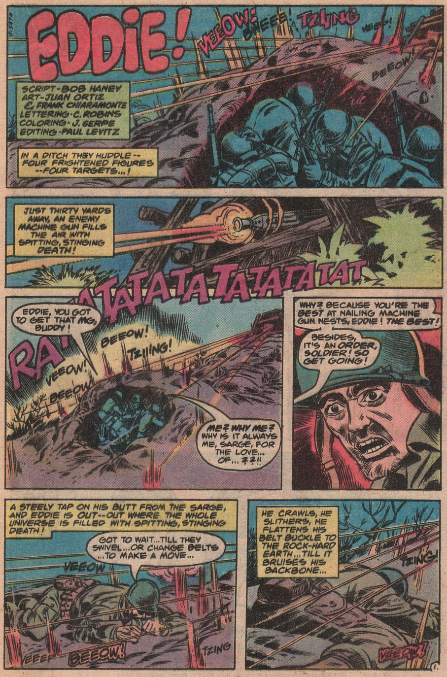 Read online Weird War Tales (1971) comic -  Issue #78 - 21