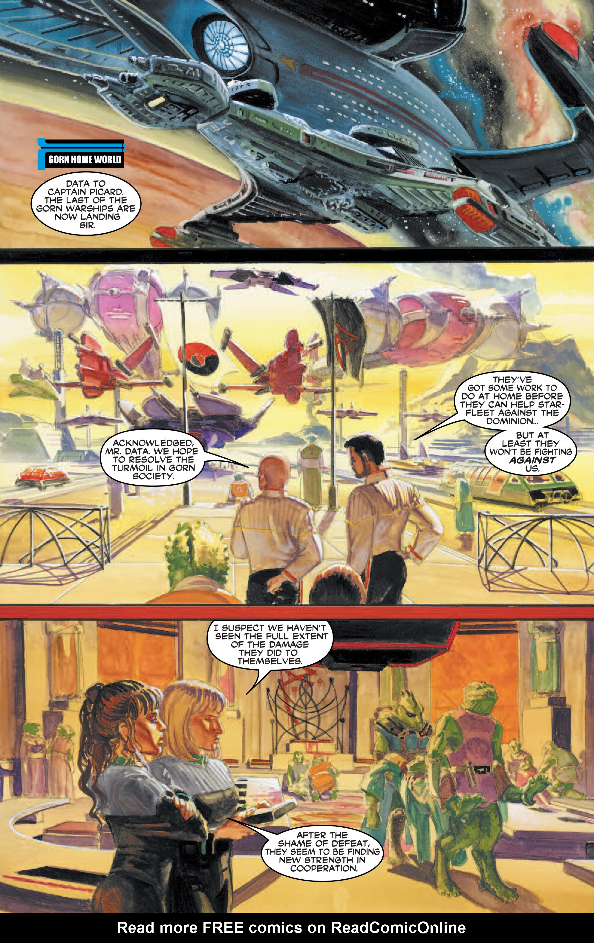 Read online Star Trek Classics comic -  Issue #1 - 90