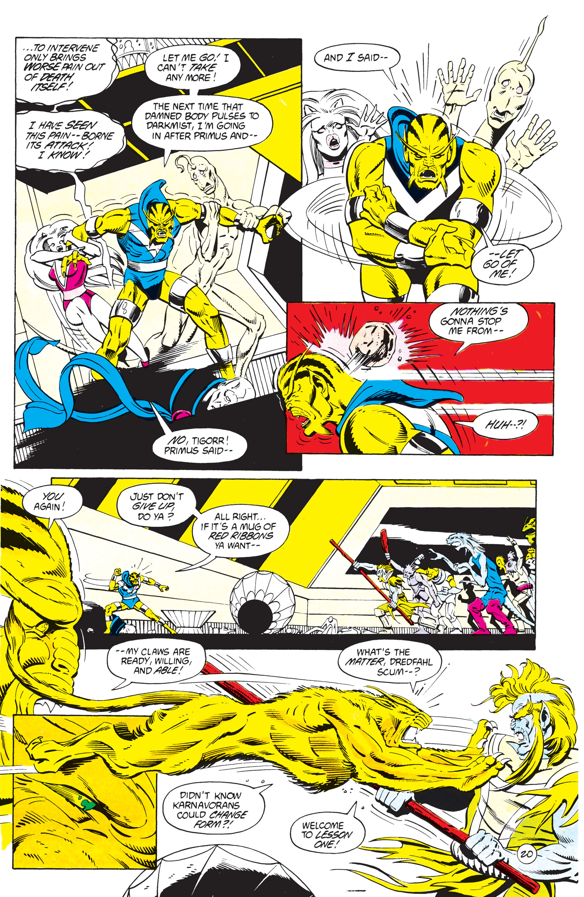 Read online The Omega Men (1983) comic -  Issue #22 - 20